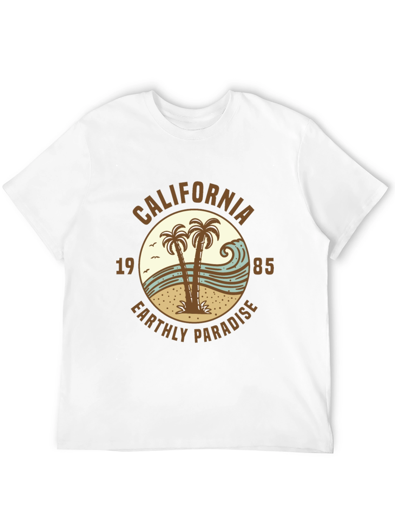 California Earthly Paradise Graphic T-Shirt