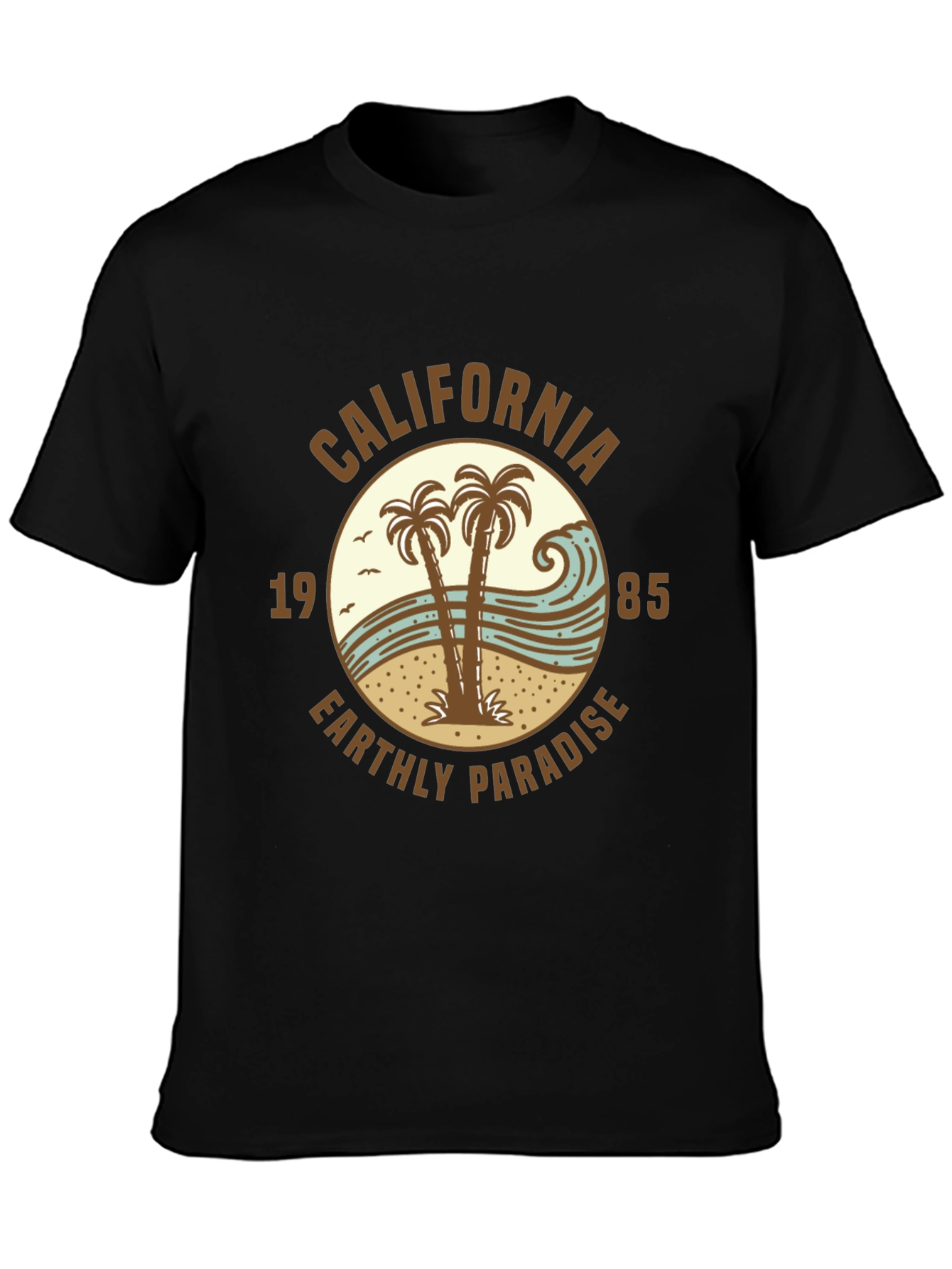 California Earthly Paradise Graphic T-Shirt