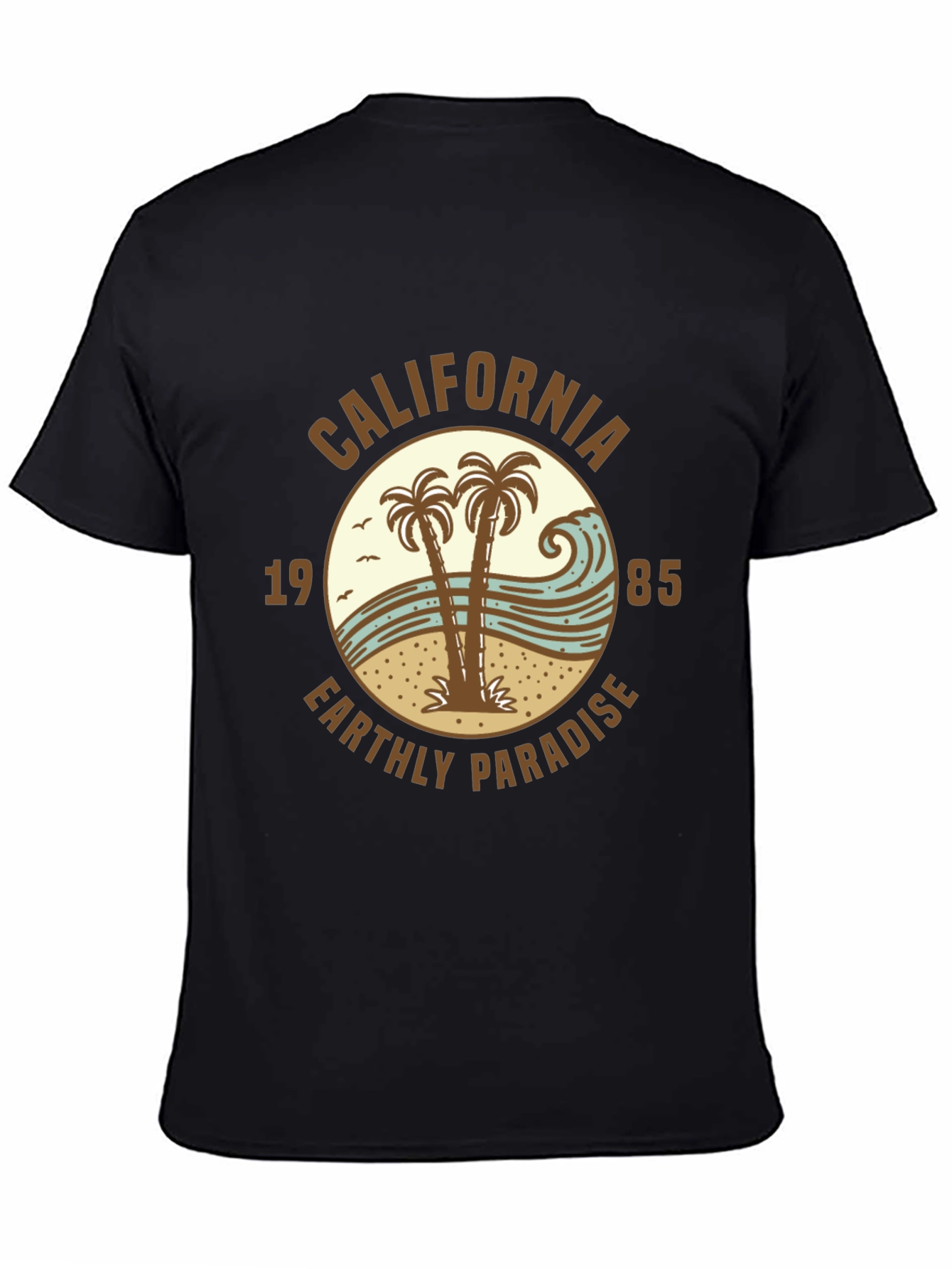California Earthly Paradise Graphic T-Shirt