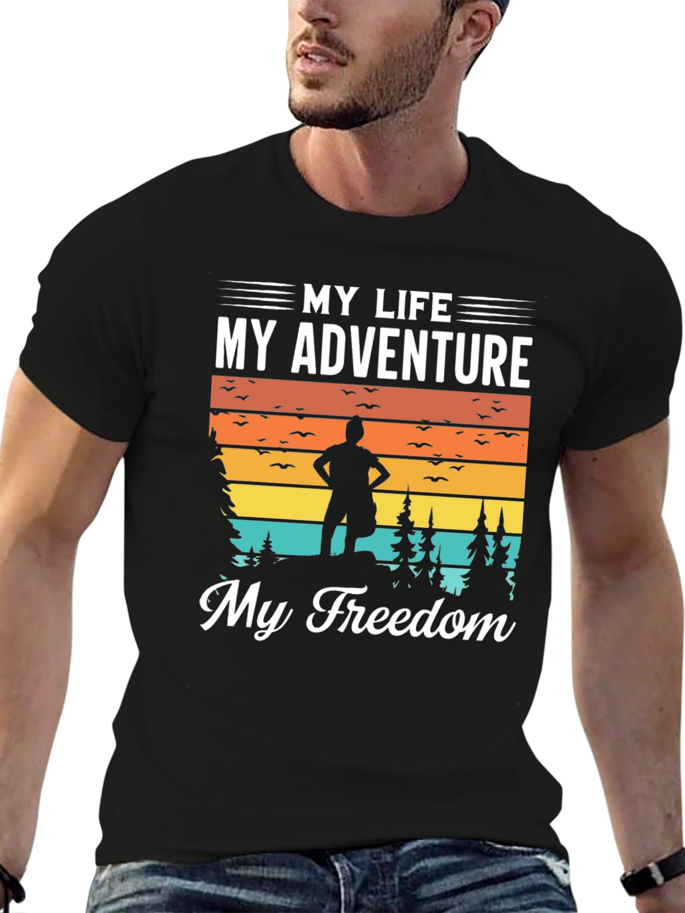 Adventure Seeker Tee: My Life My Adventure My Freedom