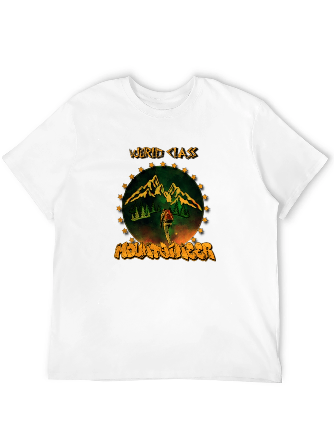 World Class Mountaineer Graphic Tee - Black