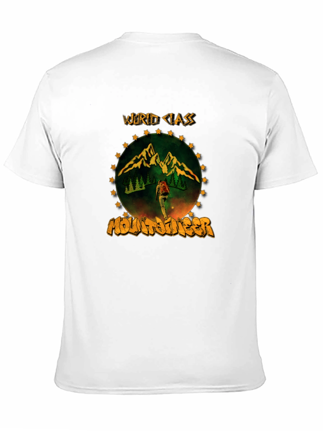 World Class Mountaineer Graphic Tee - Black