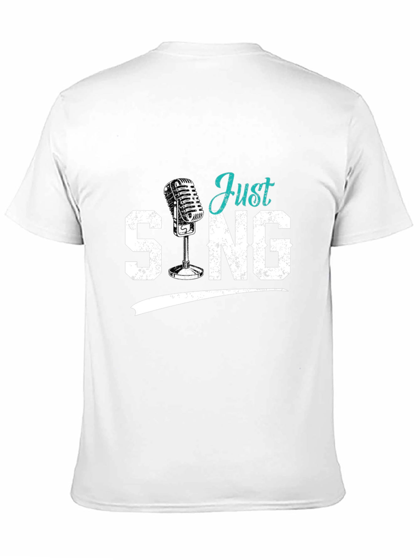 Just Sing Black Graphic Tee