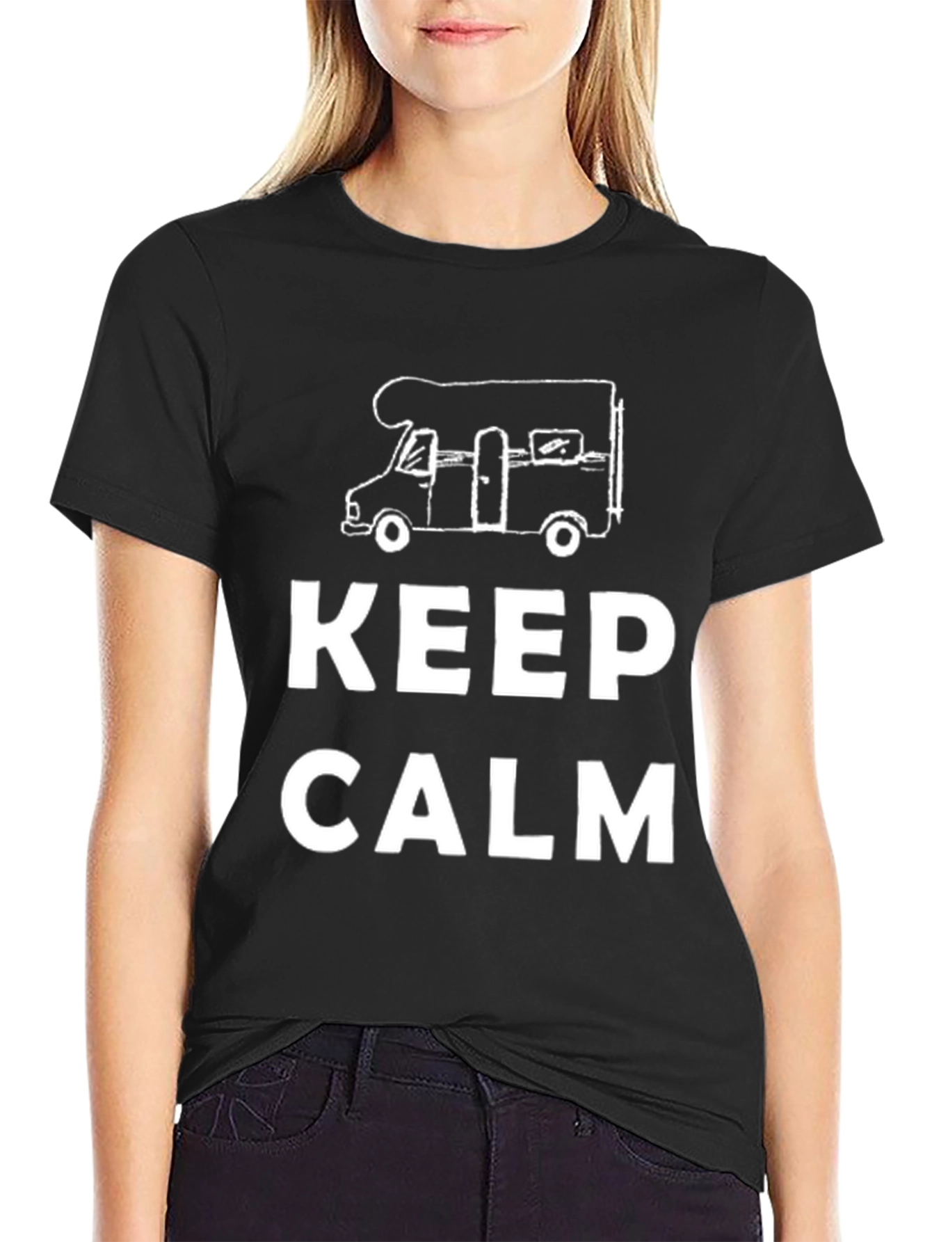 Keep Calm RV T-Shirt - Camping Adventure Tee