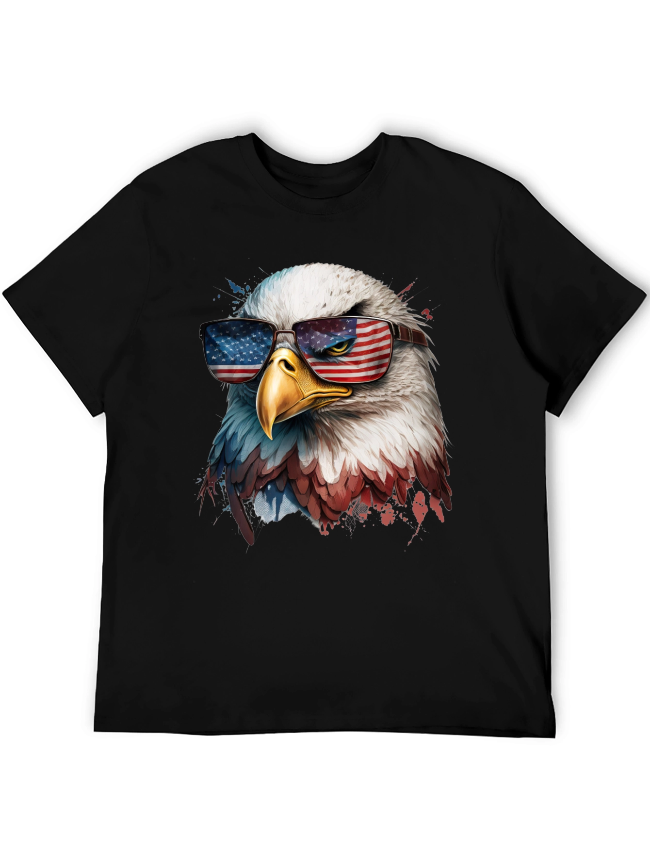 American Eagle Graphic Tee - Patriotic USA Design