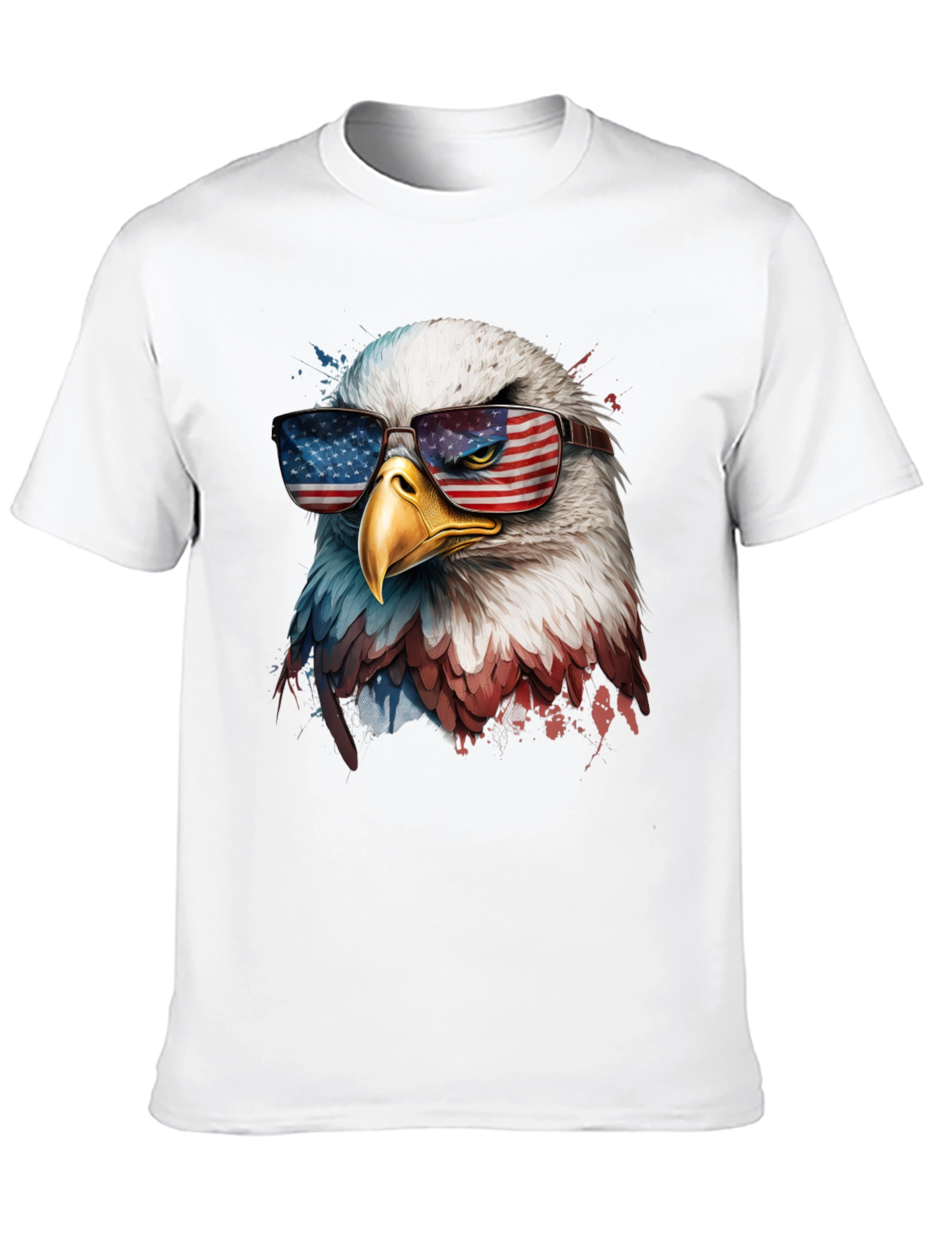 American Eagle Graphic Tee - Patriotic USA Design