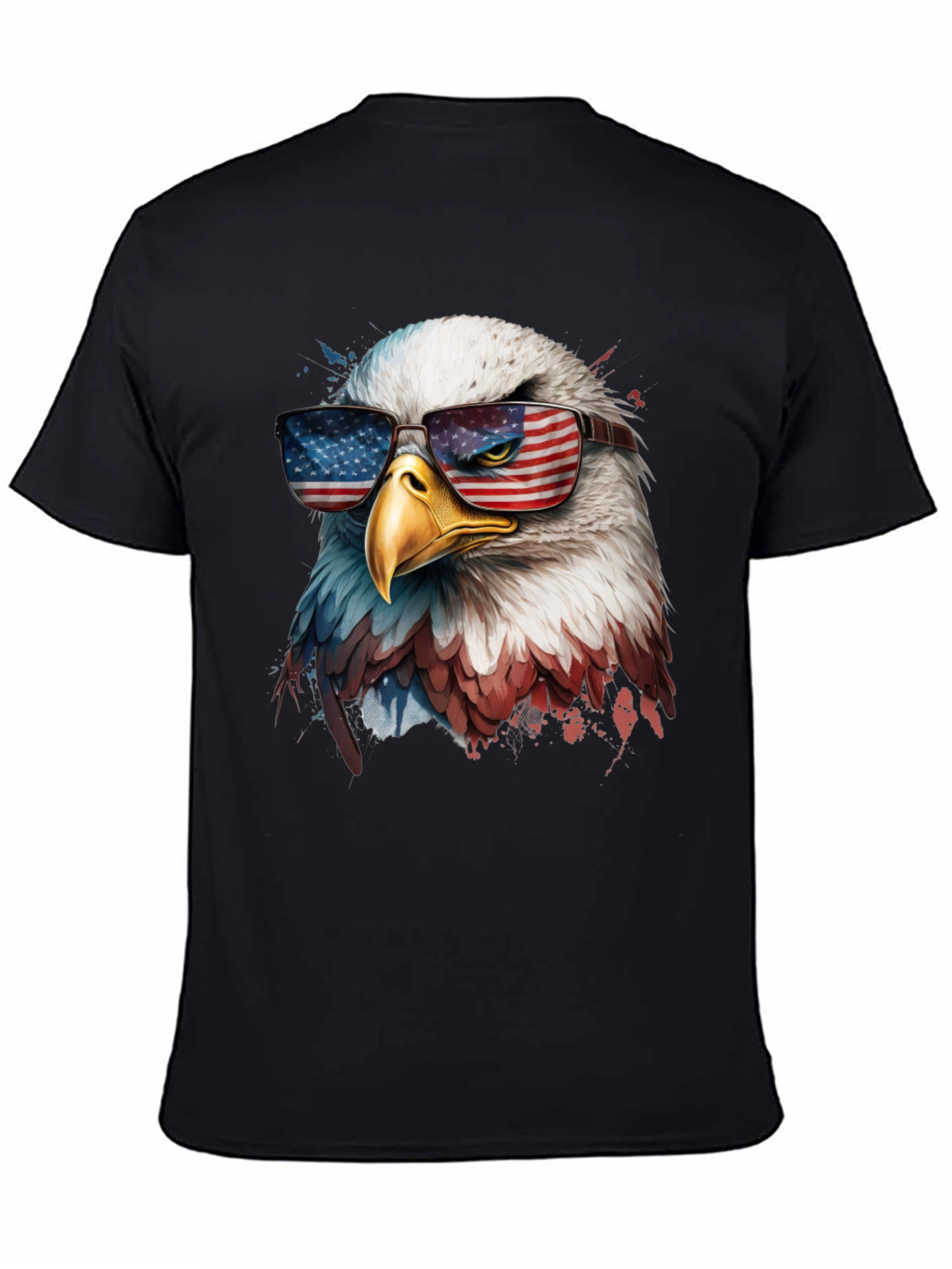 American Eagle Graphic Tee - Patriotic USA Design