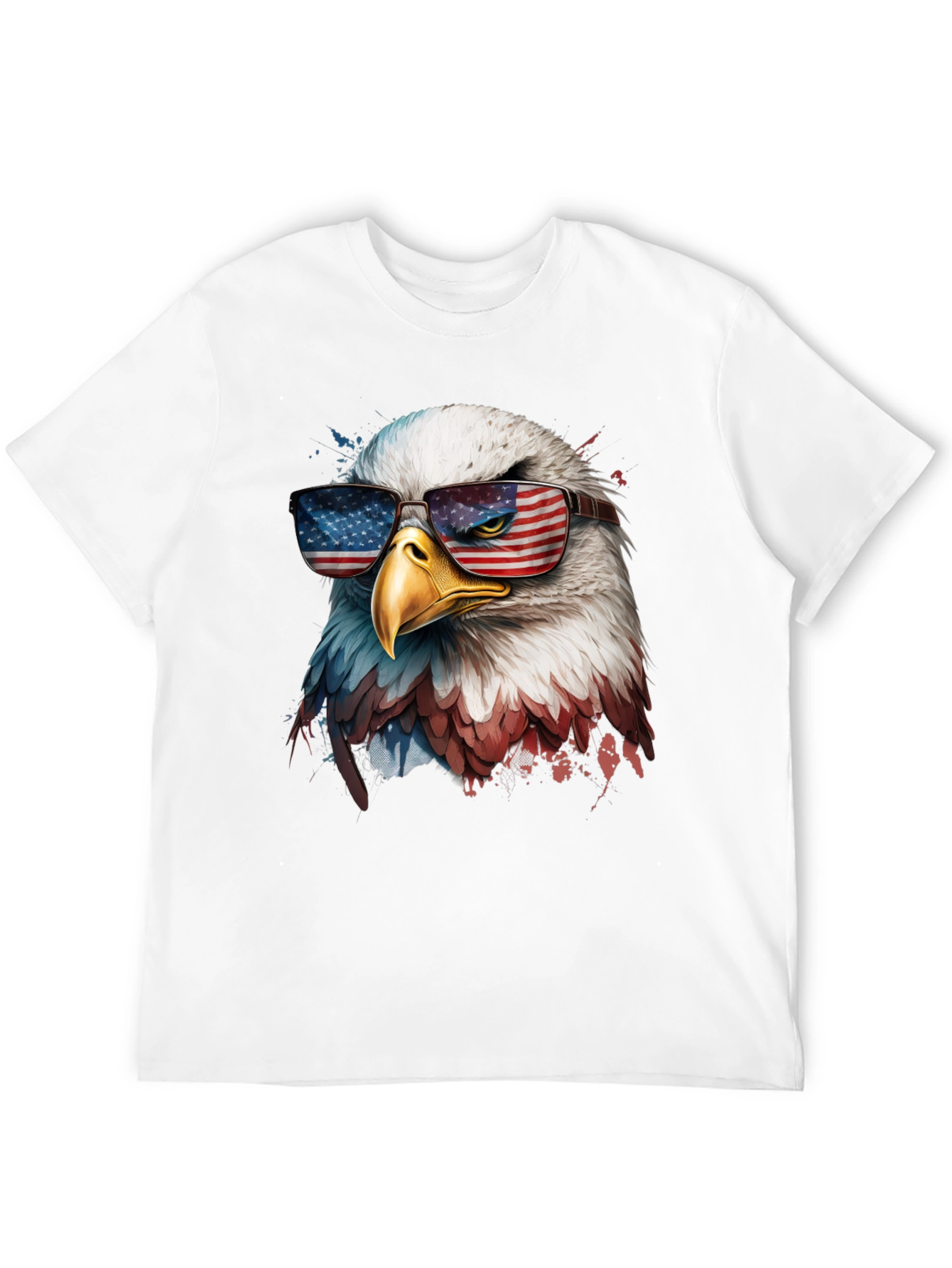 American Eagle Graphic Tee - Patriotic USA Design