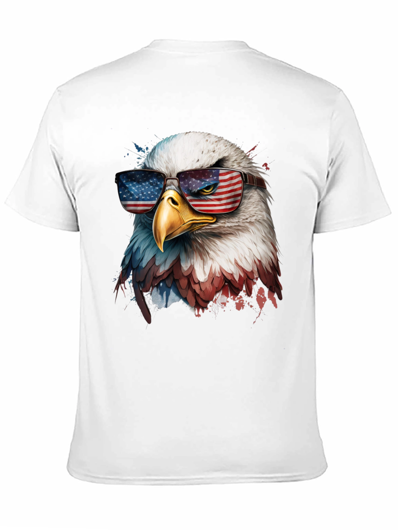 American Eagle Graphic Tee - Patriotic USA Design