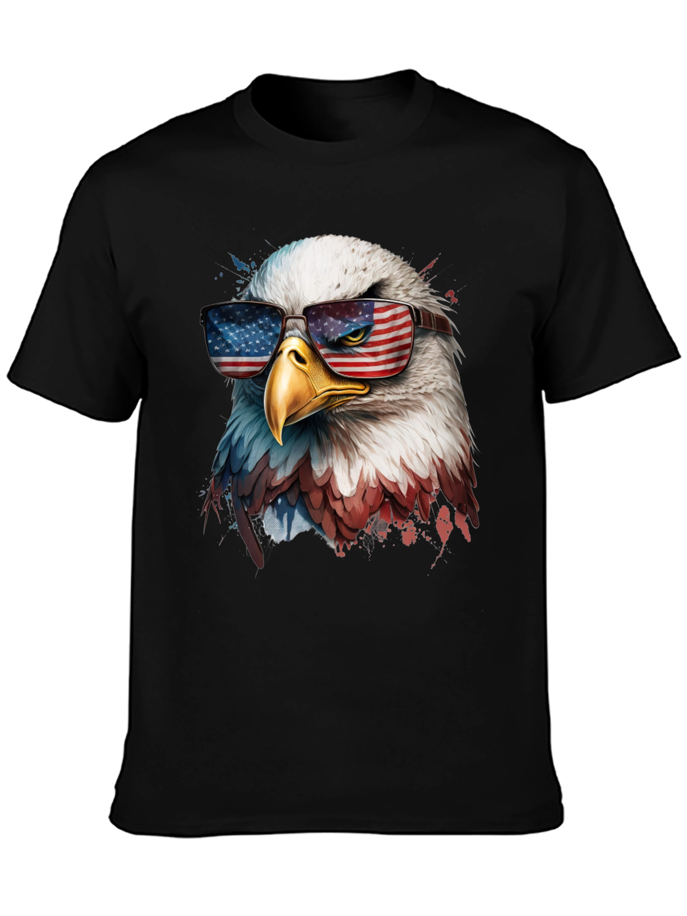 American Eagle Graphic Tee - Patriotic USA Design