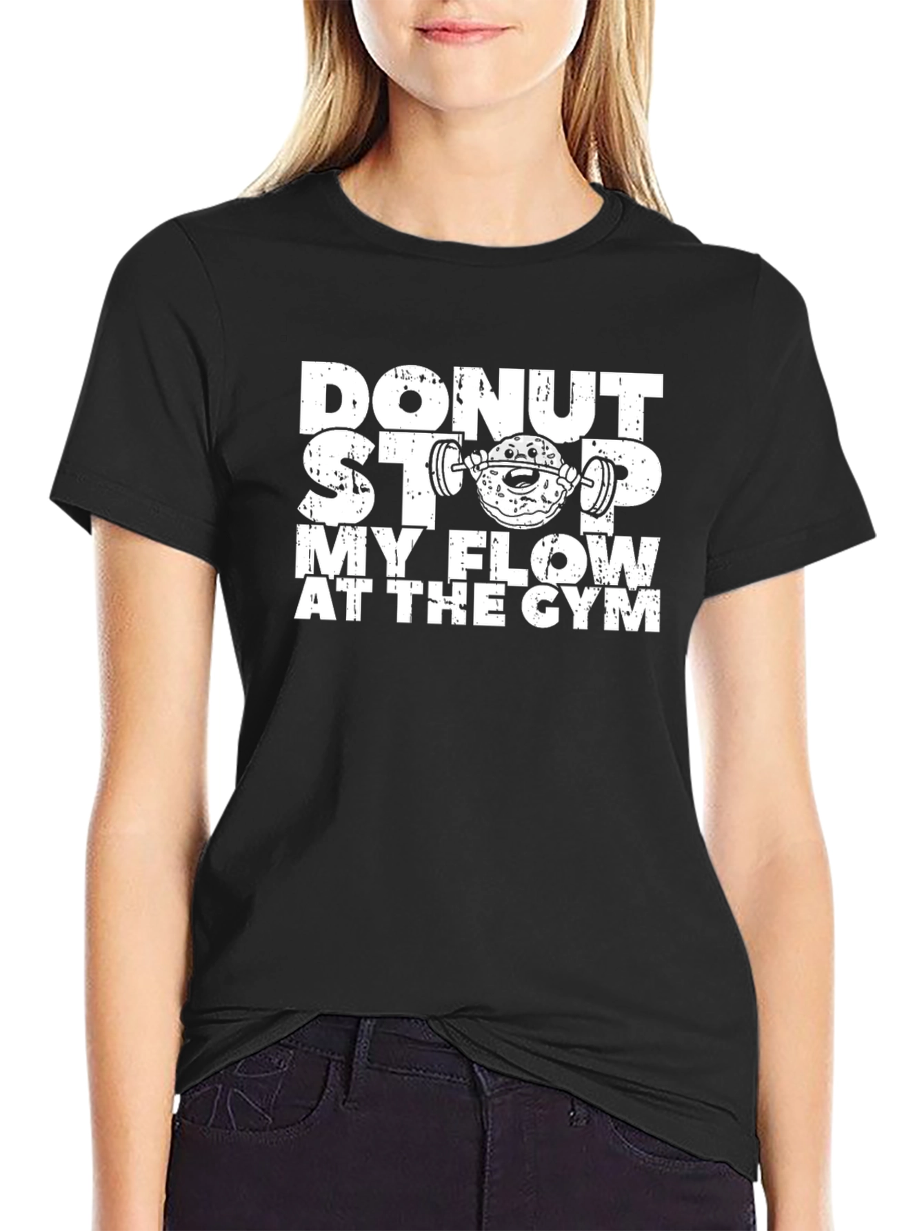 Donut Stop My Flow Gym T-Shirt