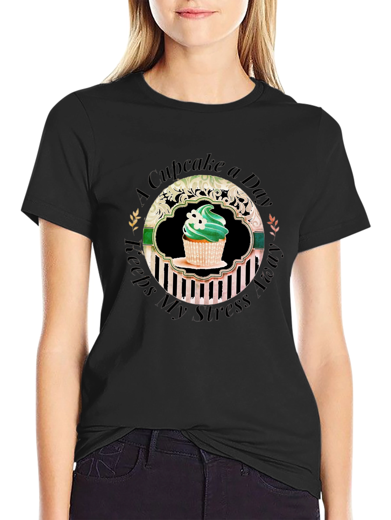 Cupcake Stress Relief T-Shirt