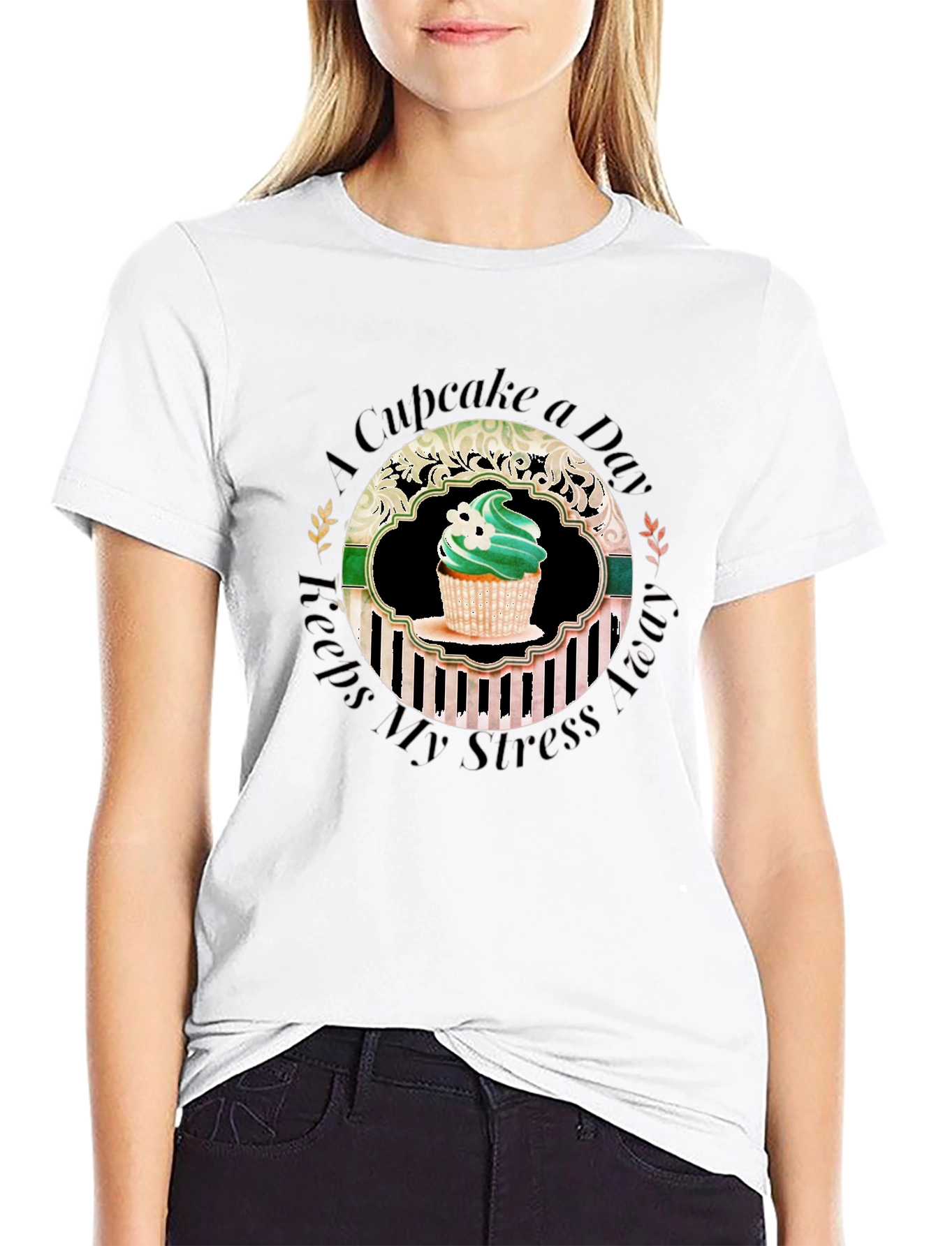 Cupcake Stress Relief T-Shirt