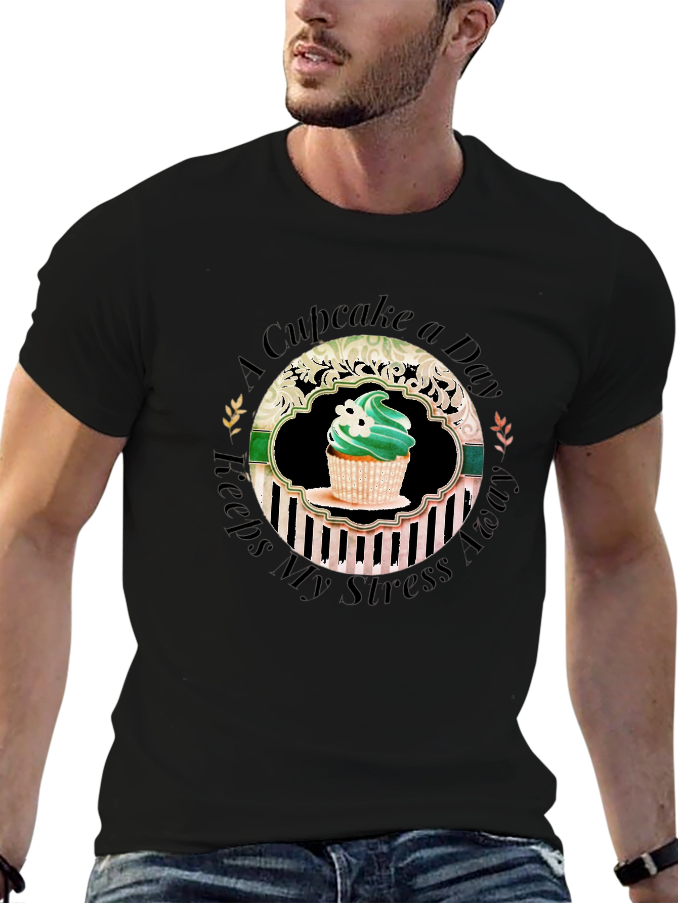 Cupcake Stress Relief T-Shirt