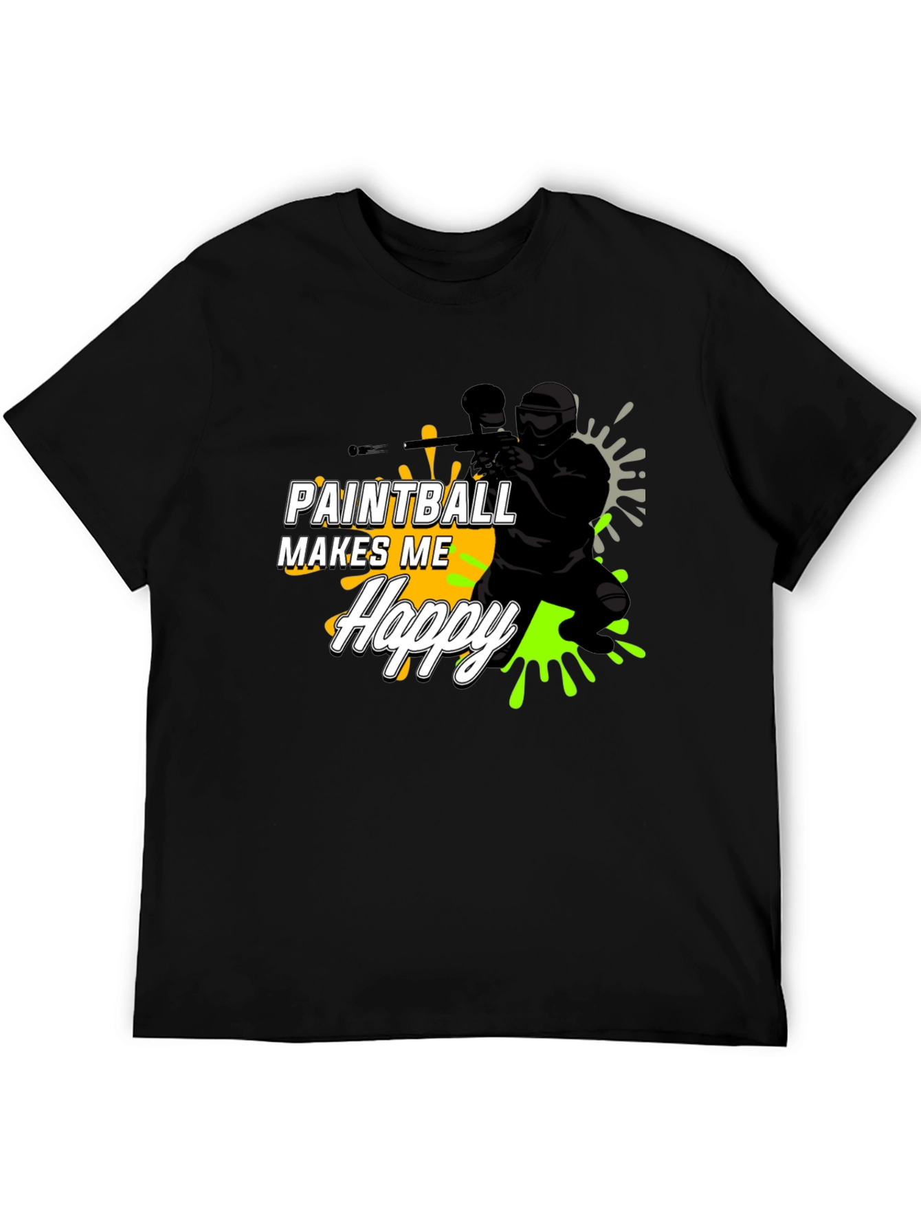 Paintball Makes Me Happy T-Shirt