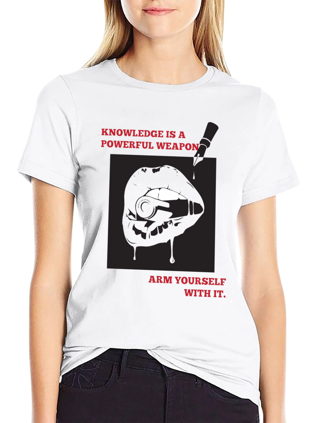 Knowledge is Power Graphic Tee