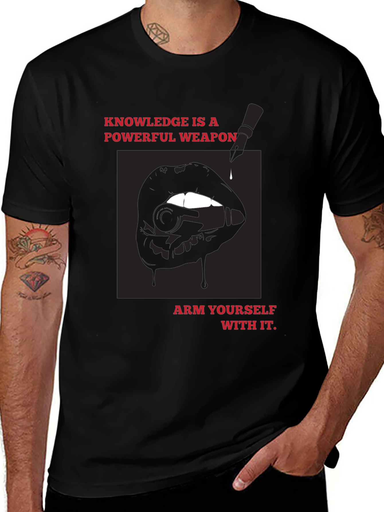 Knowledge is Power Graphic Tee