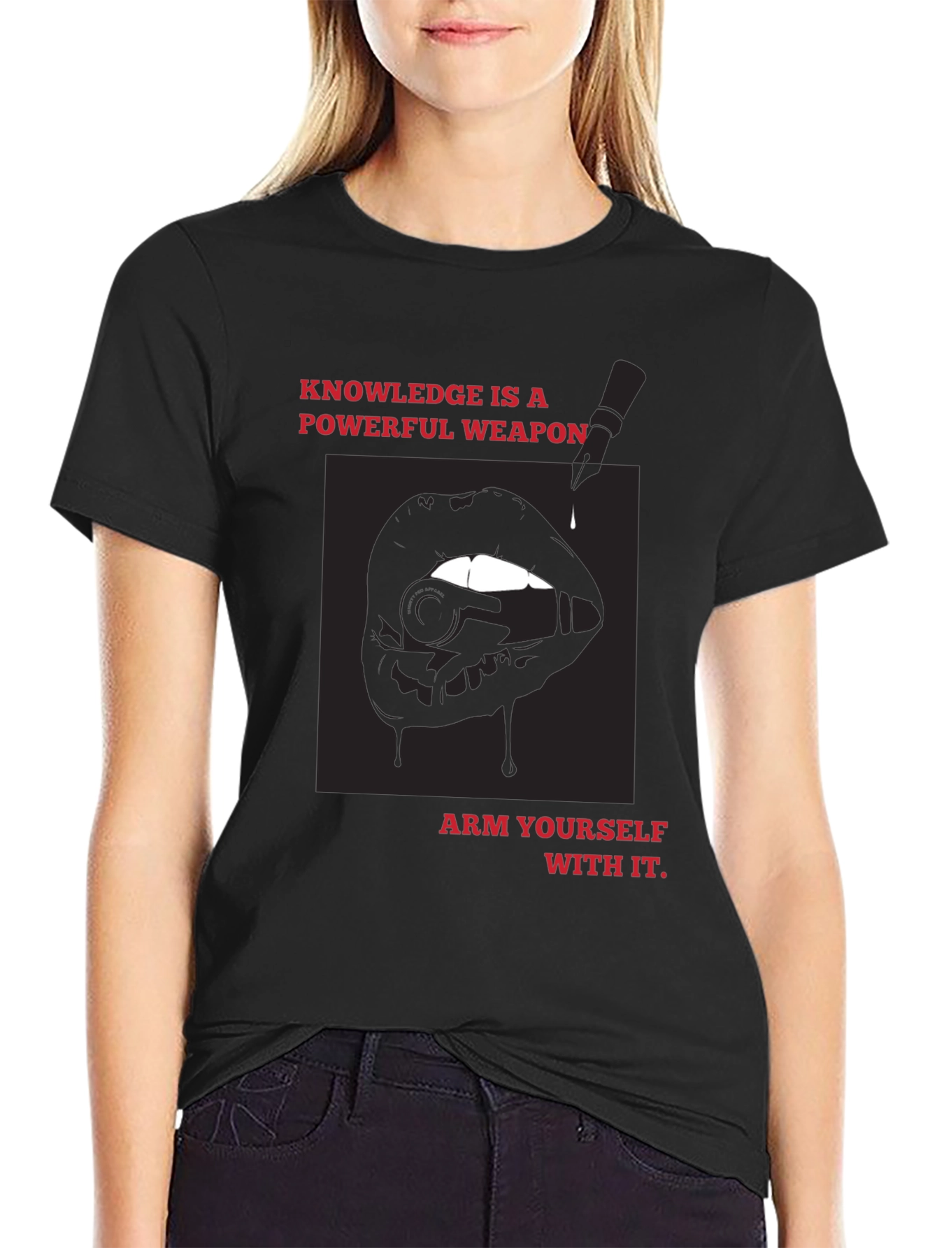Knowledge is Power Graphic Tee