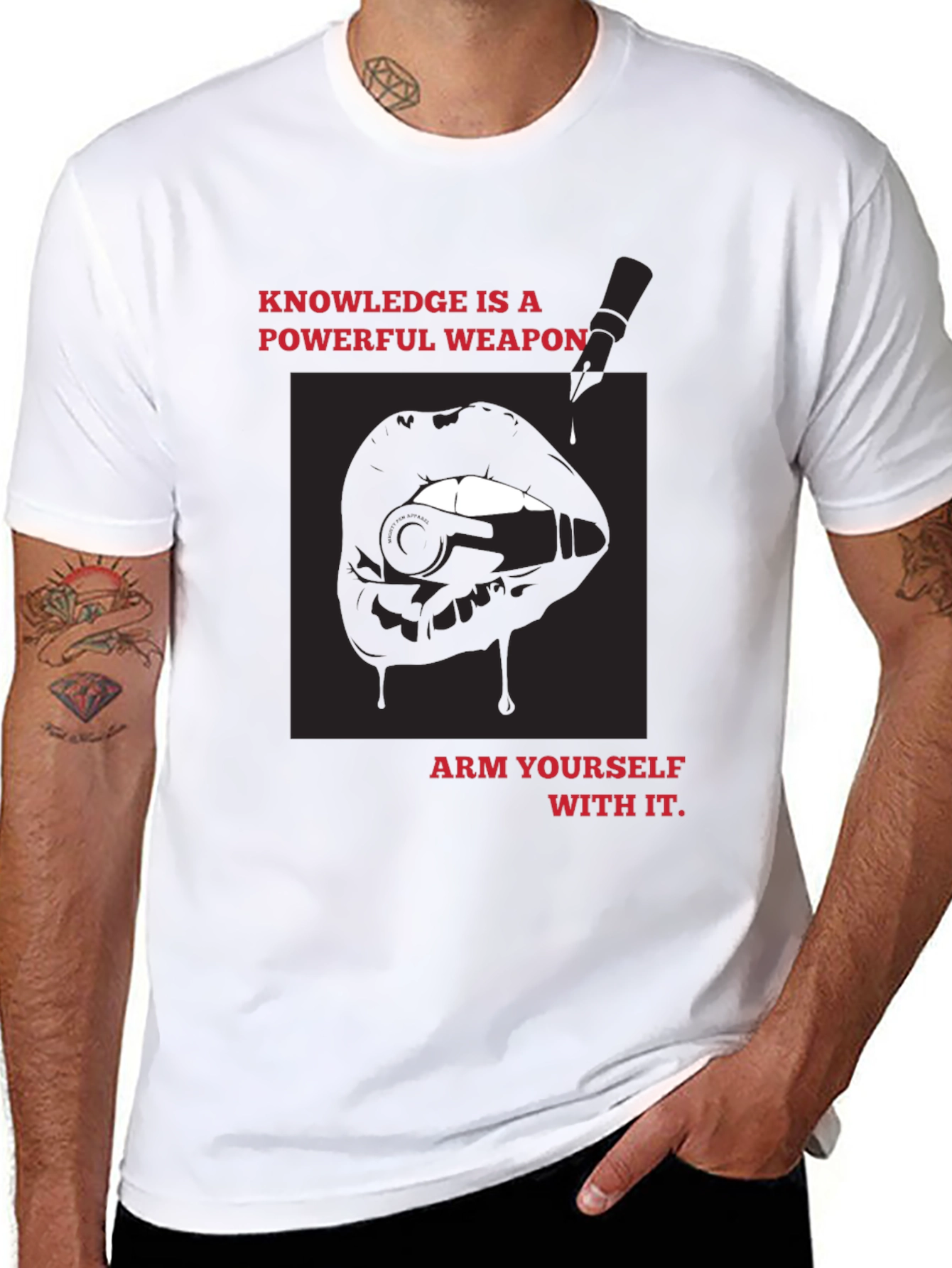 Knowledge is Power Graphic Tee