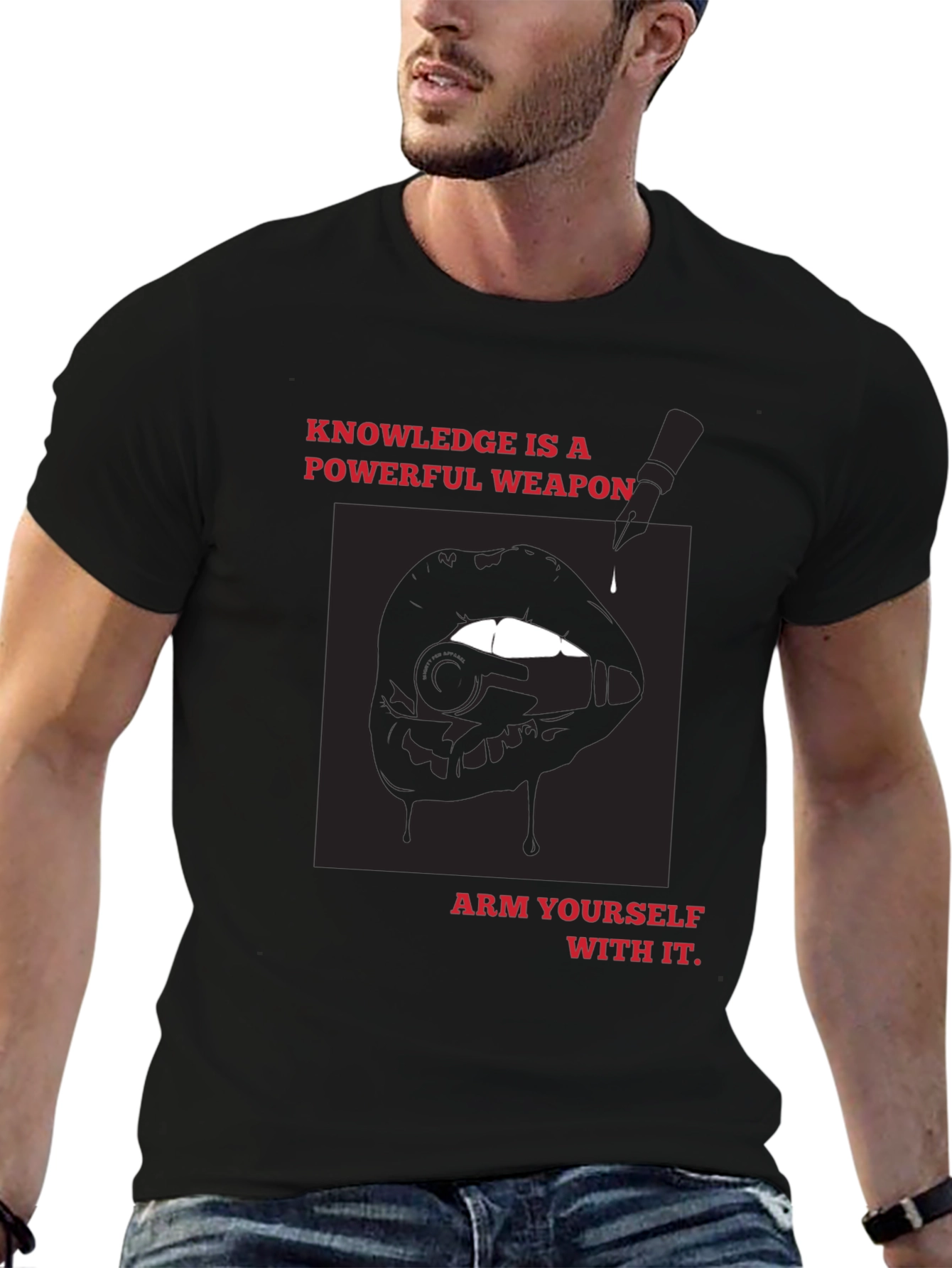 Knowledge is Power Graphic Tee