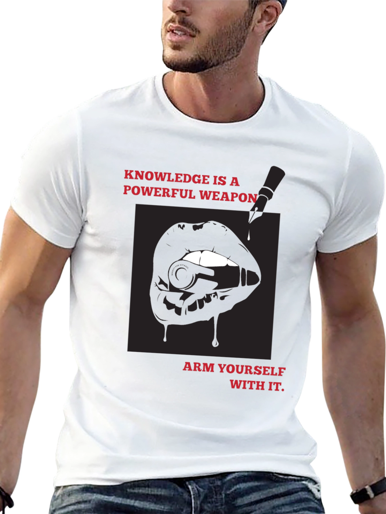 Knowledge is Power Graphic Tee