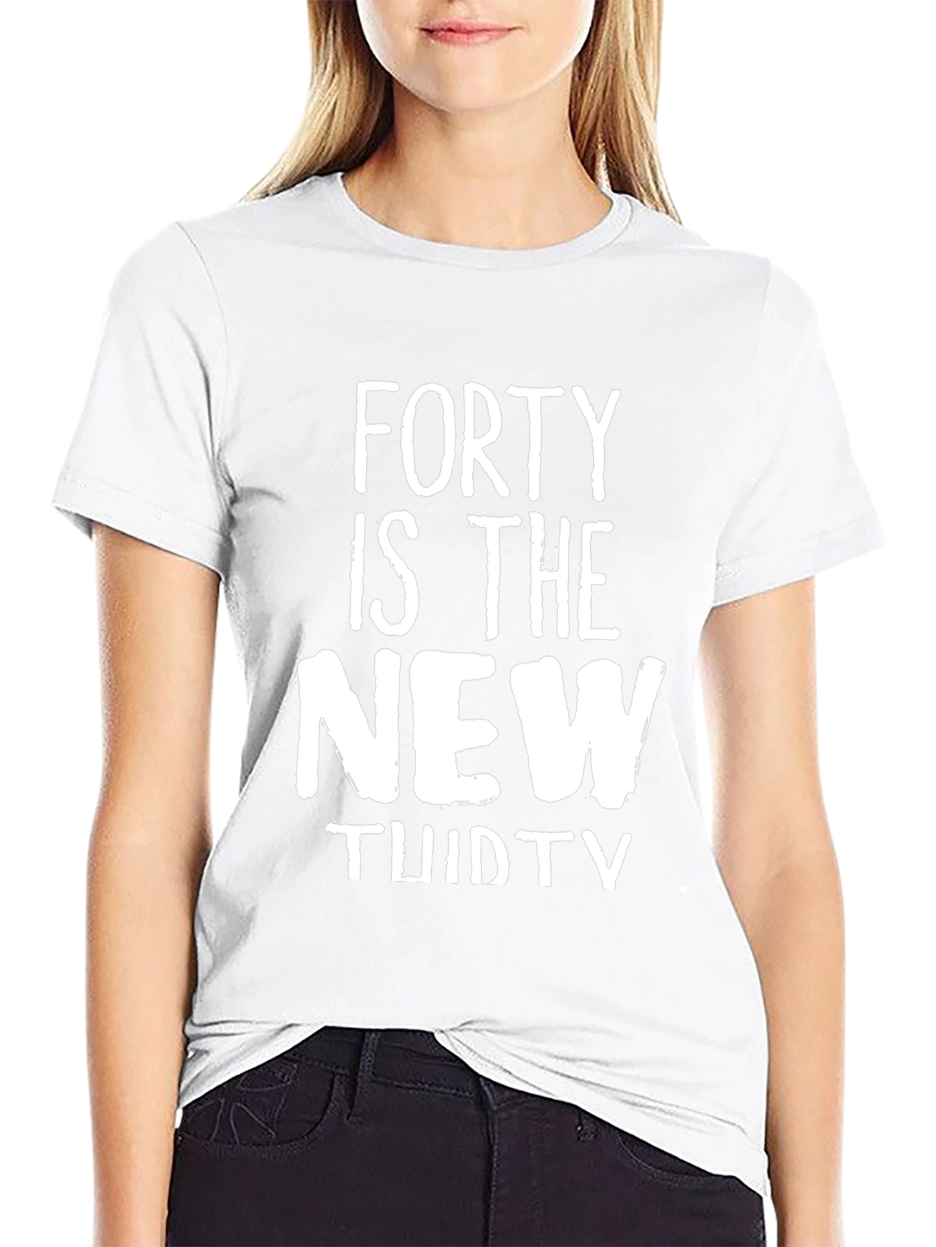Funny Forty is the New Thirty Mens T-Shirt