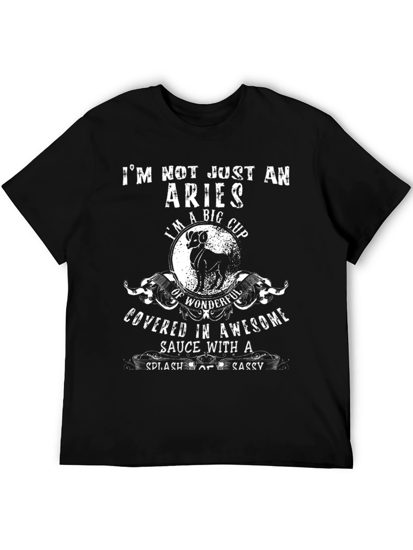Aries Zodiac T-Shirt: Im Not Just an Aries