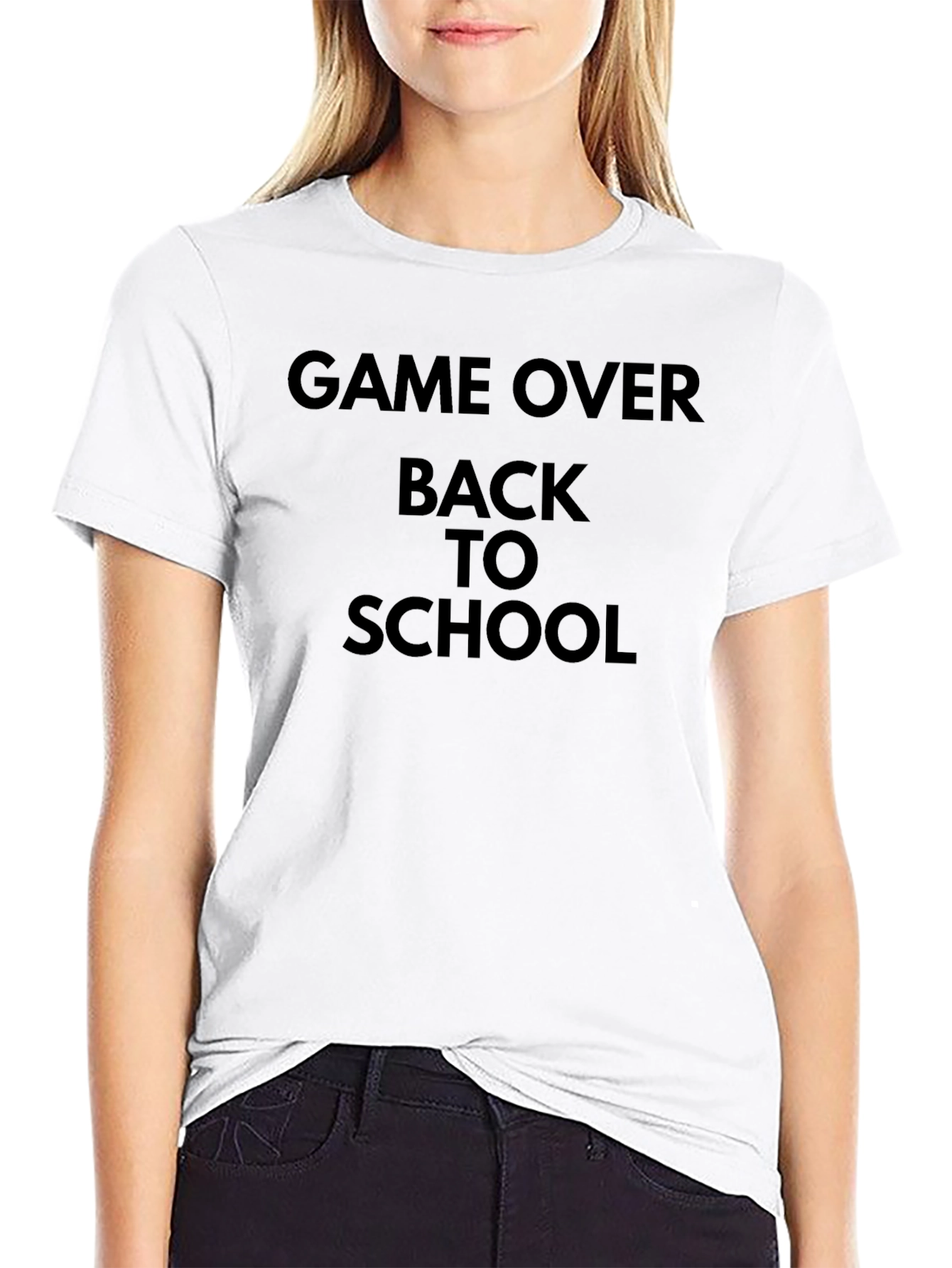 Game Over Back To School Graphic Tee
