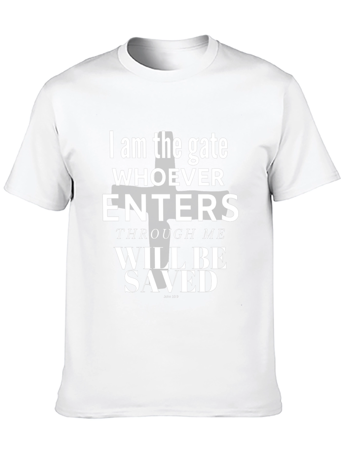 Religious Graphic Tee - I Am The Gate