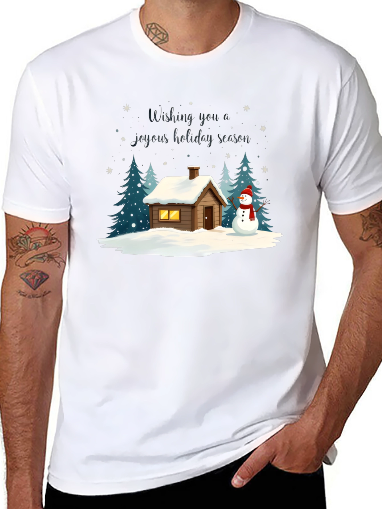 Winter Cabin T-Shirt