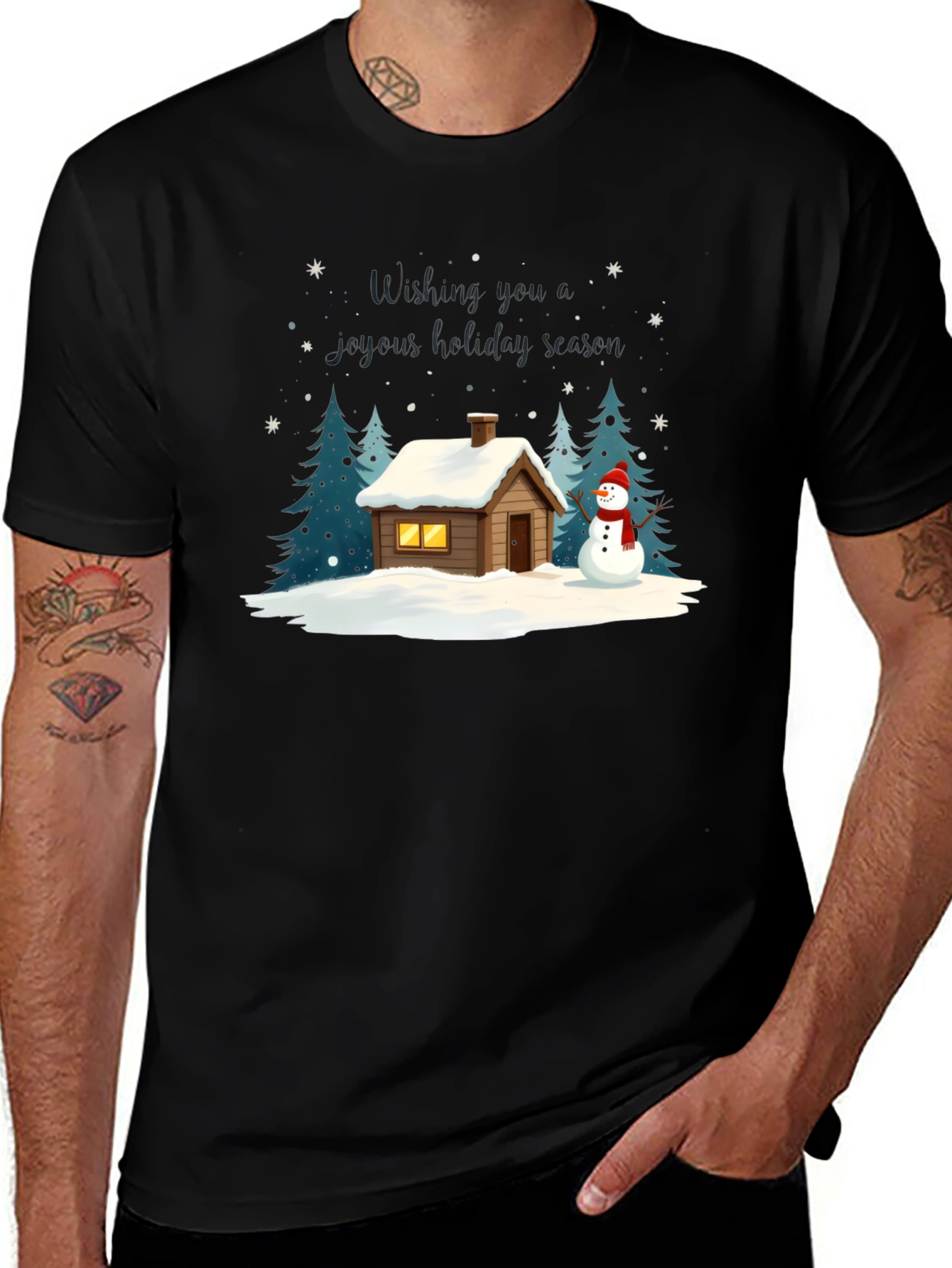 Winter Cabin T-Shirt