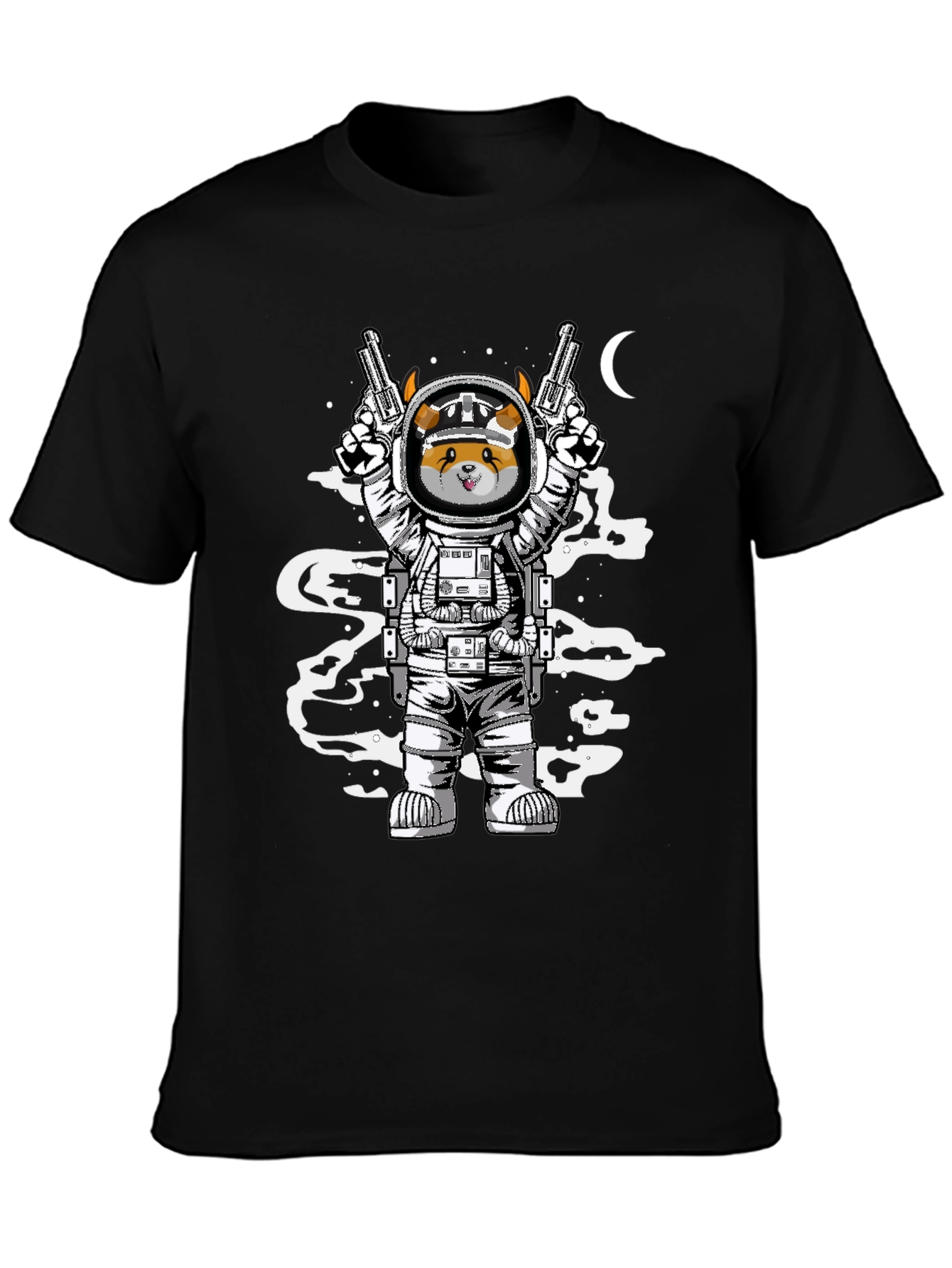 Astronaut Dog T-Shirt - Space Pup Design