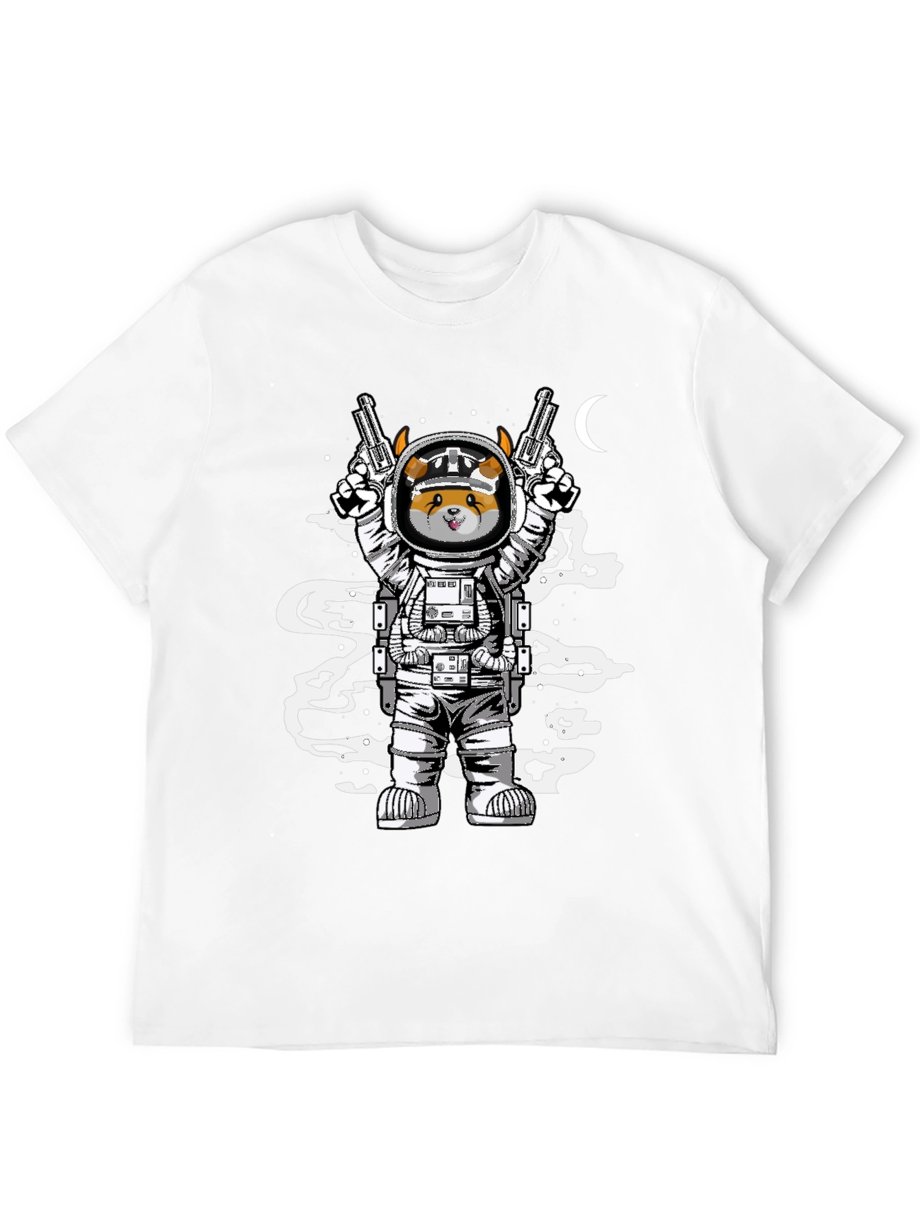 Astronaut Dog T-Shirt - Space Pup Design