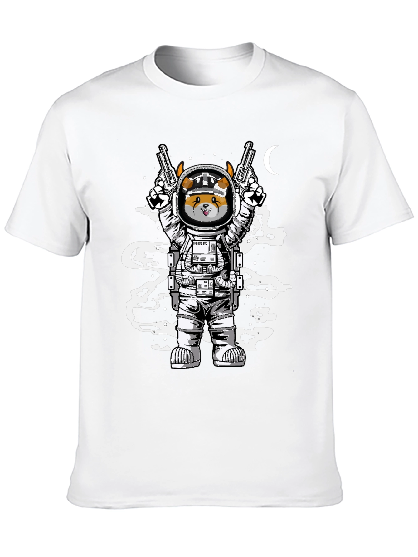 Astronaut Dog T-Shirt - Space Pup Design