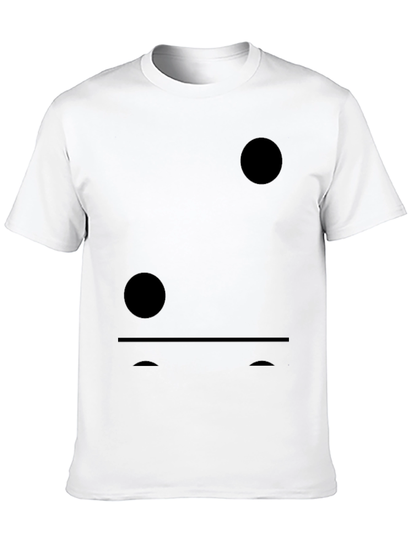 Minimalist Domino T-Shirt - Black