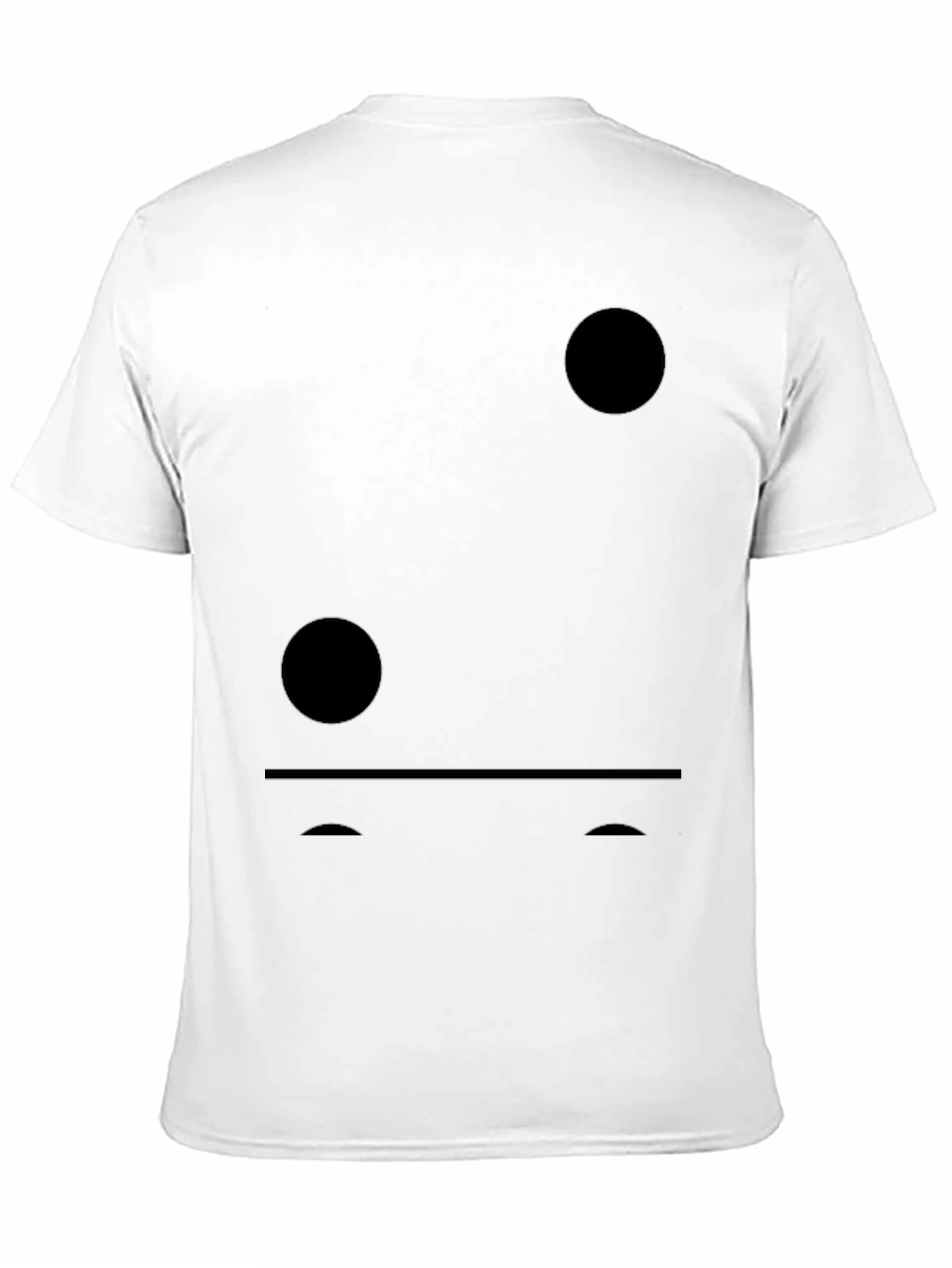 Minimalist Domino T-Shirt - Black
