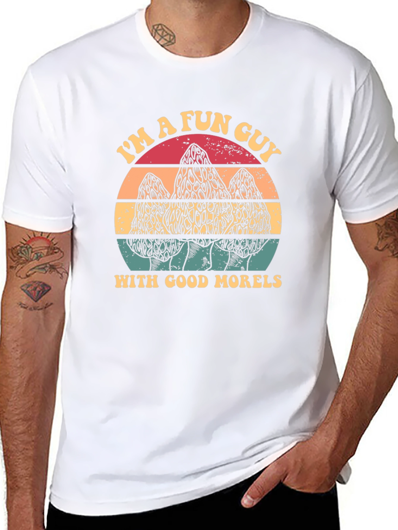 Fun Guy Morels Graphic Tee