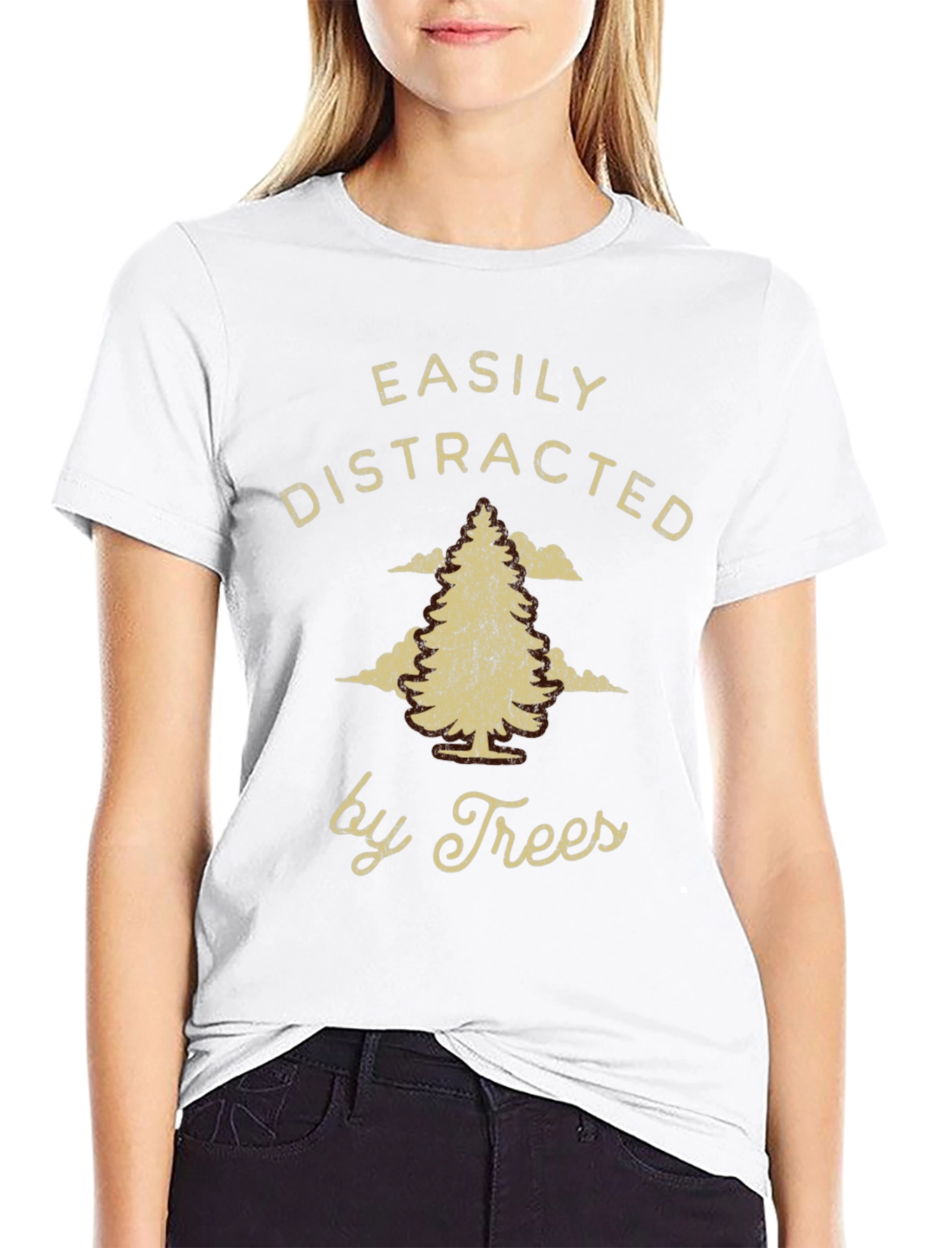 Easily Distracted by Trees Graphic Tee