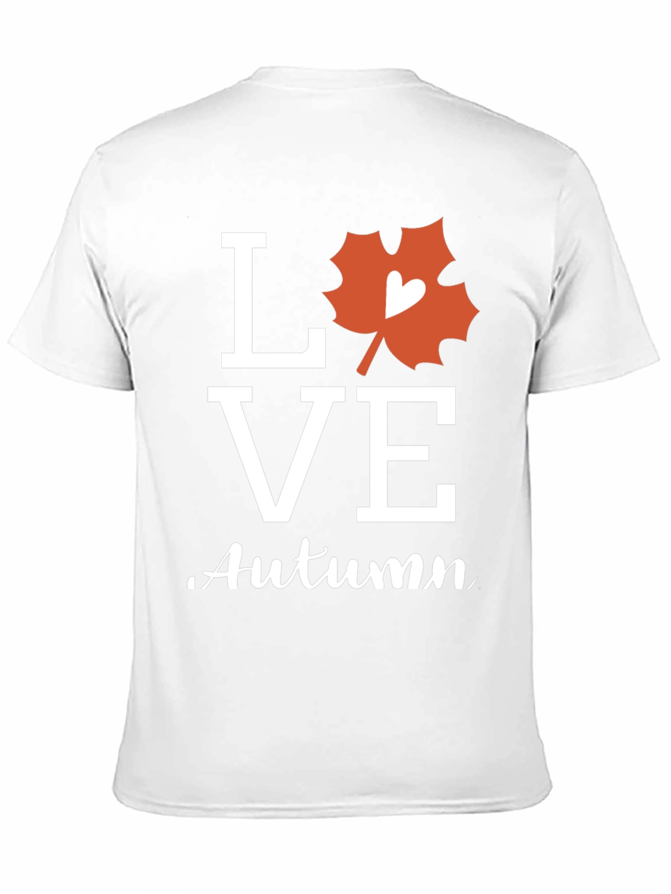 Love Autumn Graphic Tee - Stylish Fall Season Shirt