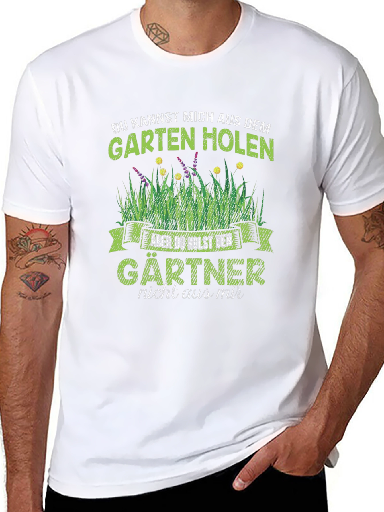 Gardener T-Shirt - German Gardening Humor