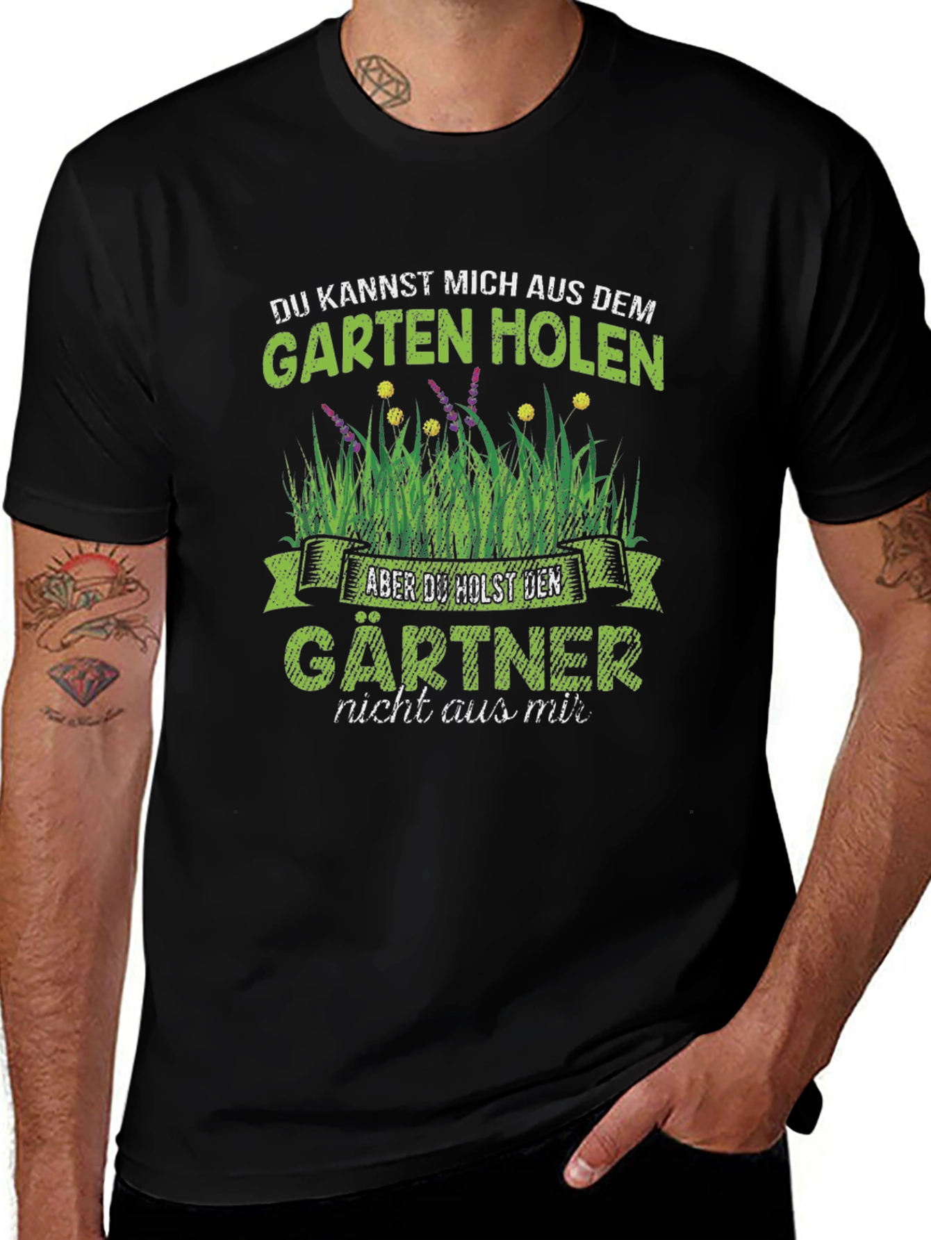 Gardener T-Shirt - German Gardening Humor
