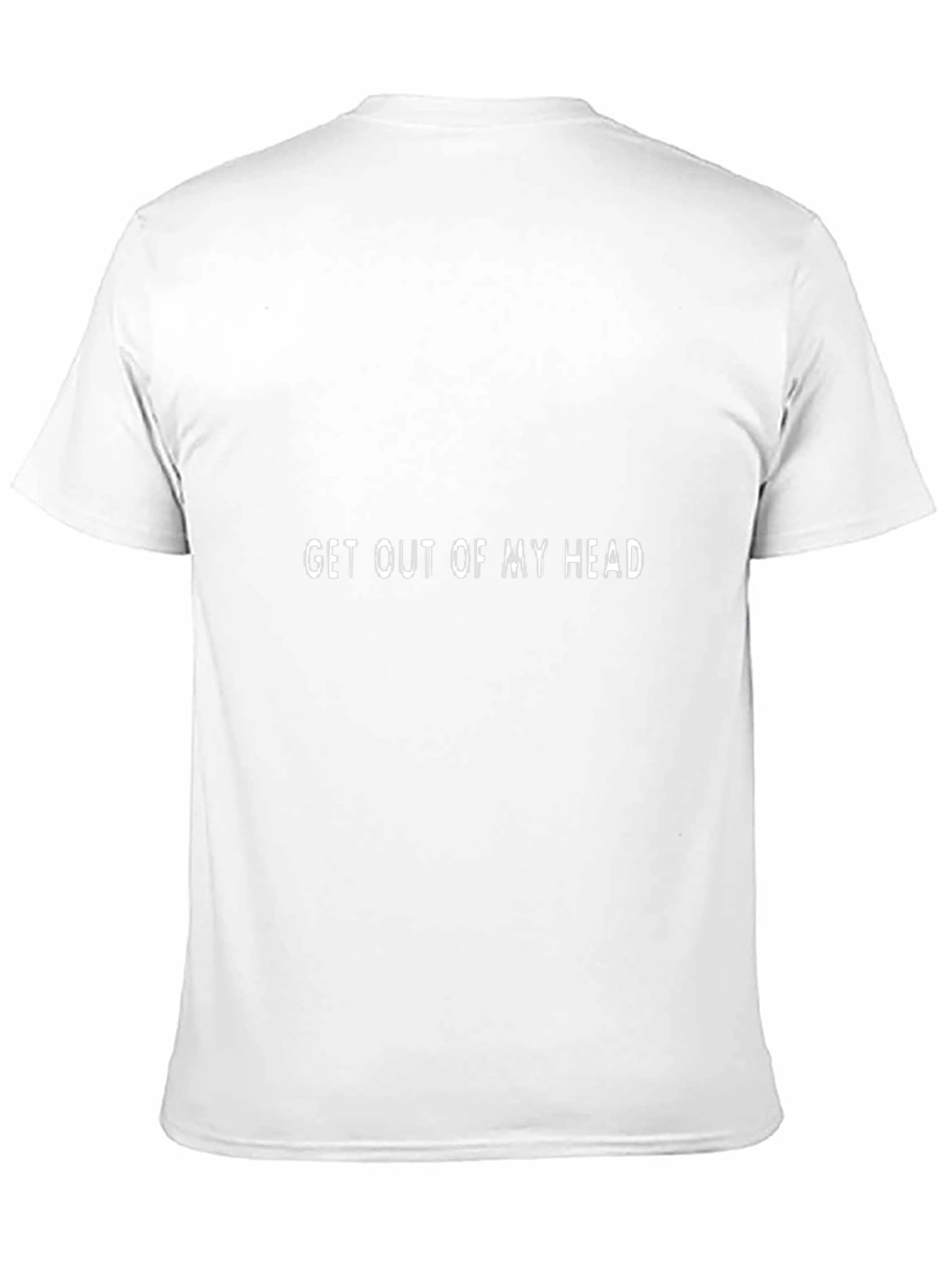 Get Out Of My Head Black Graphic Tee