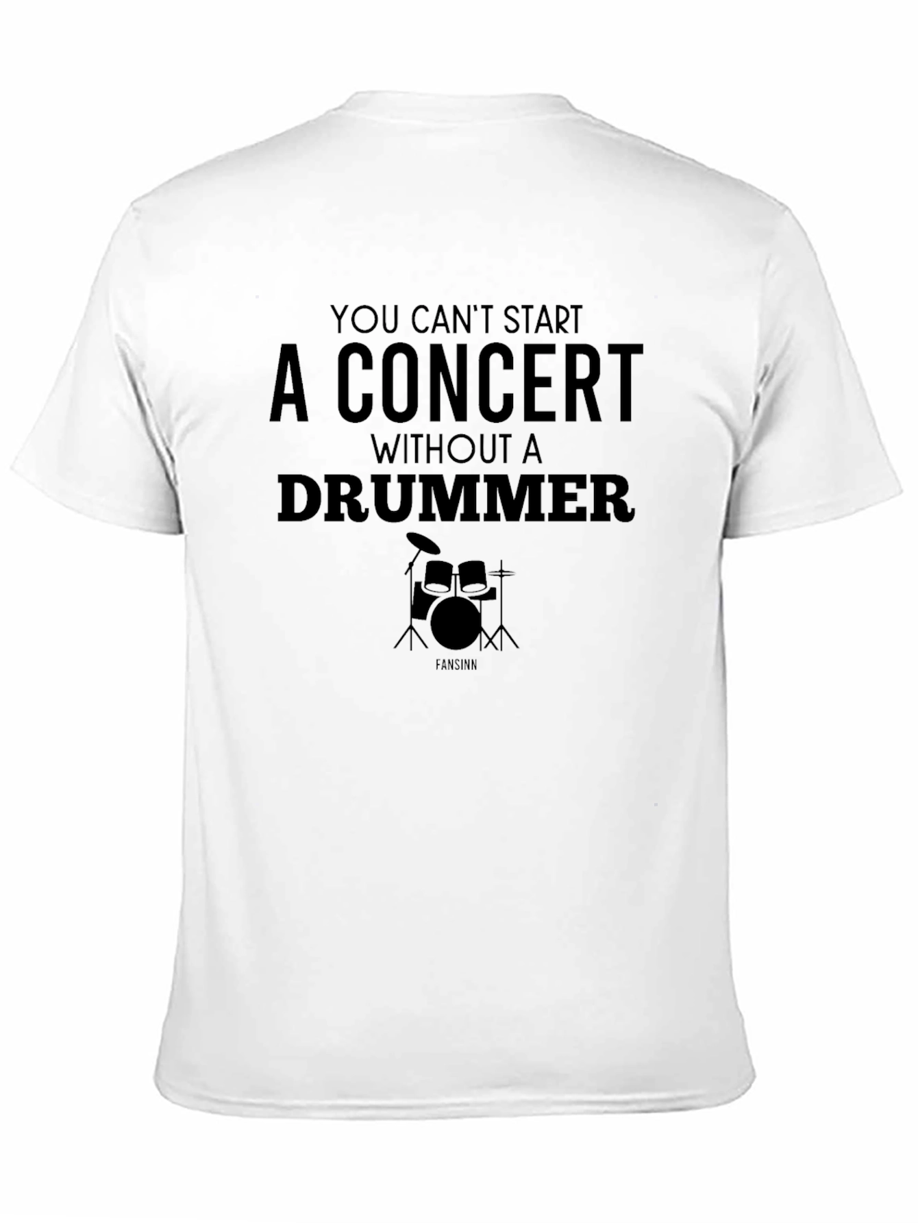 Drummer Concert T-Shirt - Musician Tee
