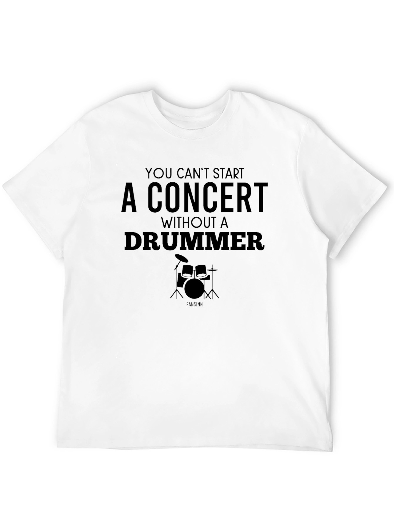 Drummer Concert T-Shirt - Musician Tee
