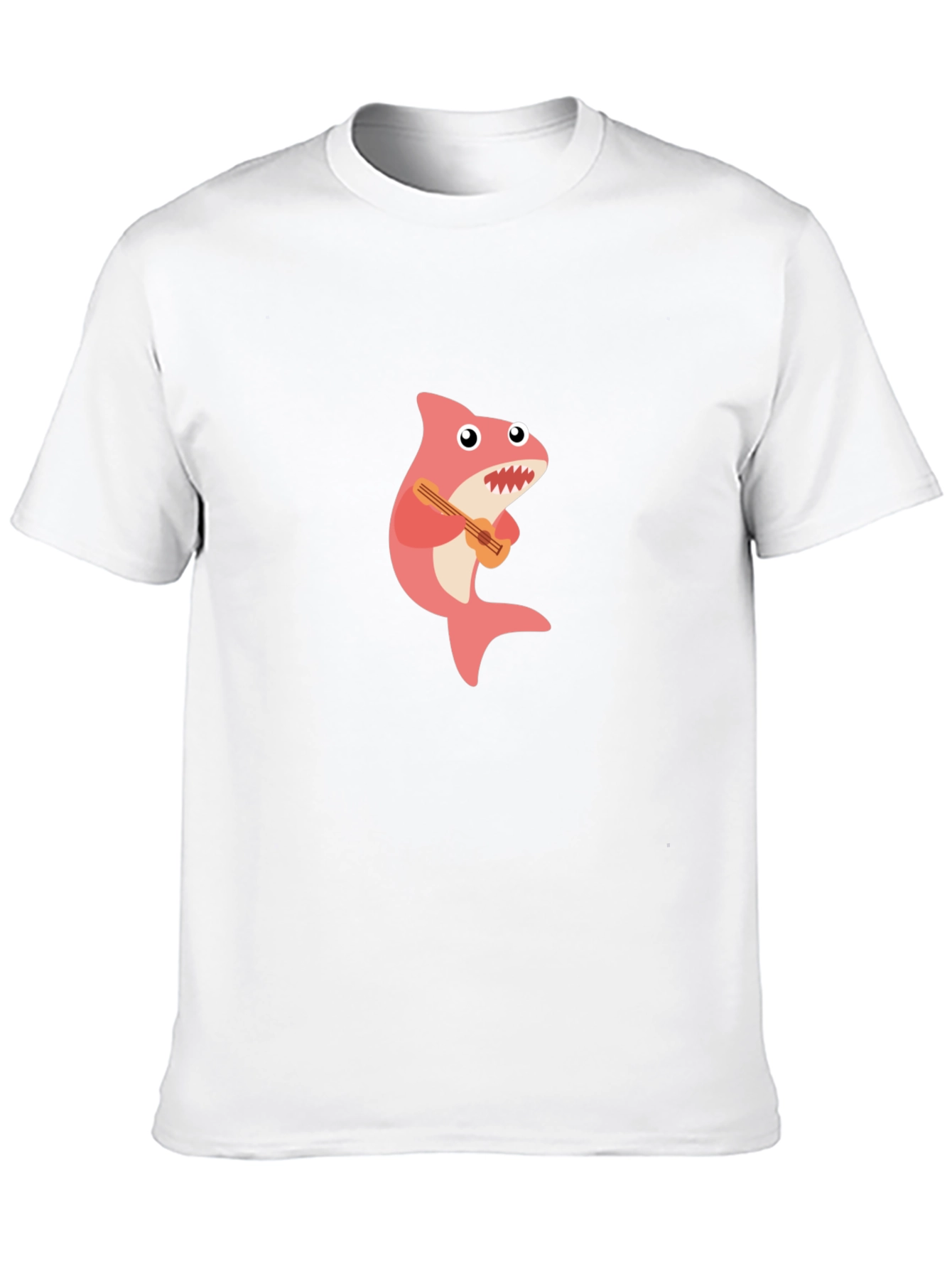 Shark Playing Guitar T-Shirt - Fun & Unique!