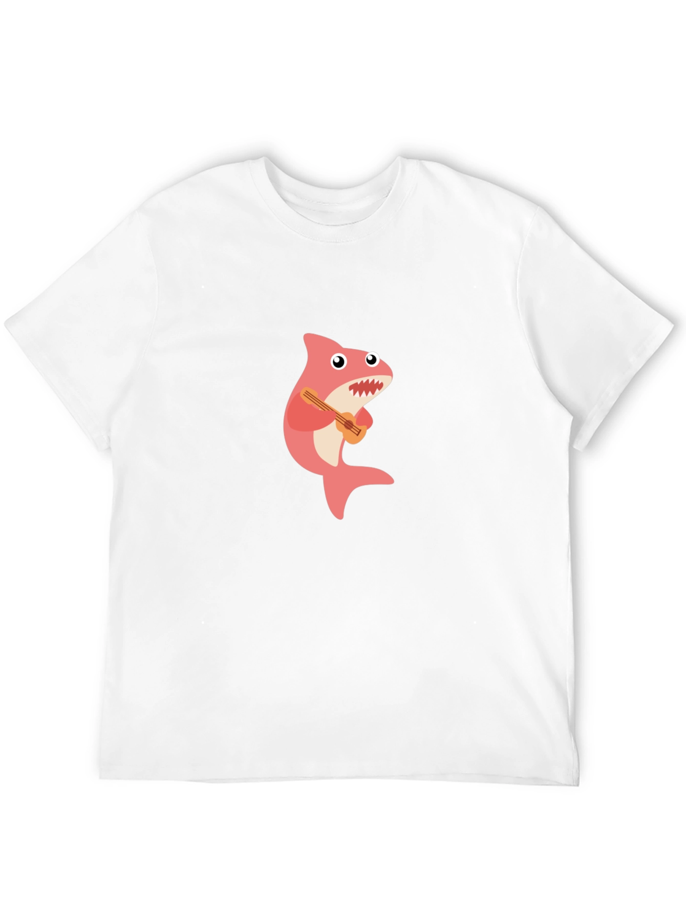 Shark Playing Guitar T-Shirt - Fun & Unique!