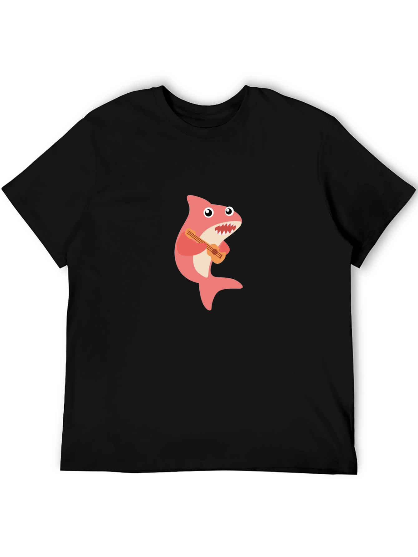 Shark Playing Guitar T-Shirt - Fun & Unique!