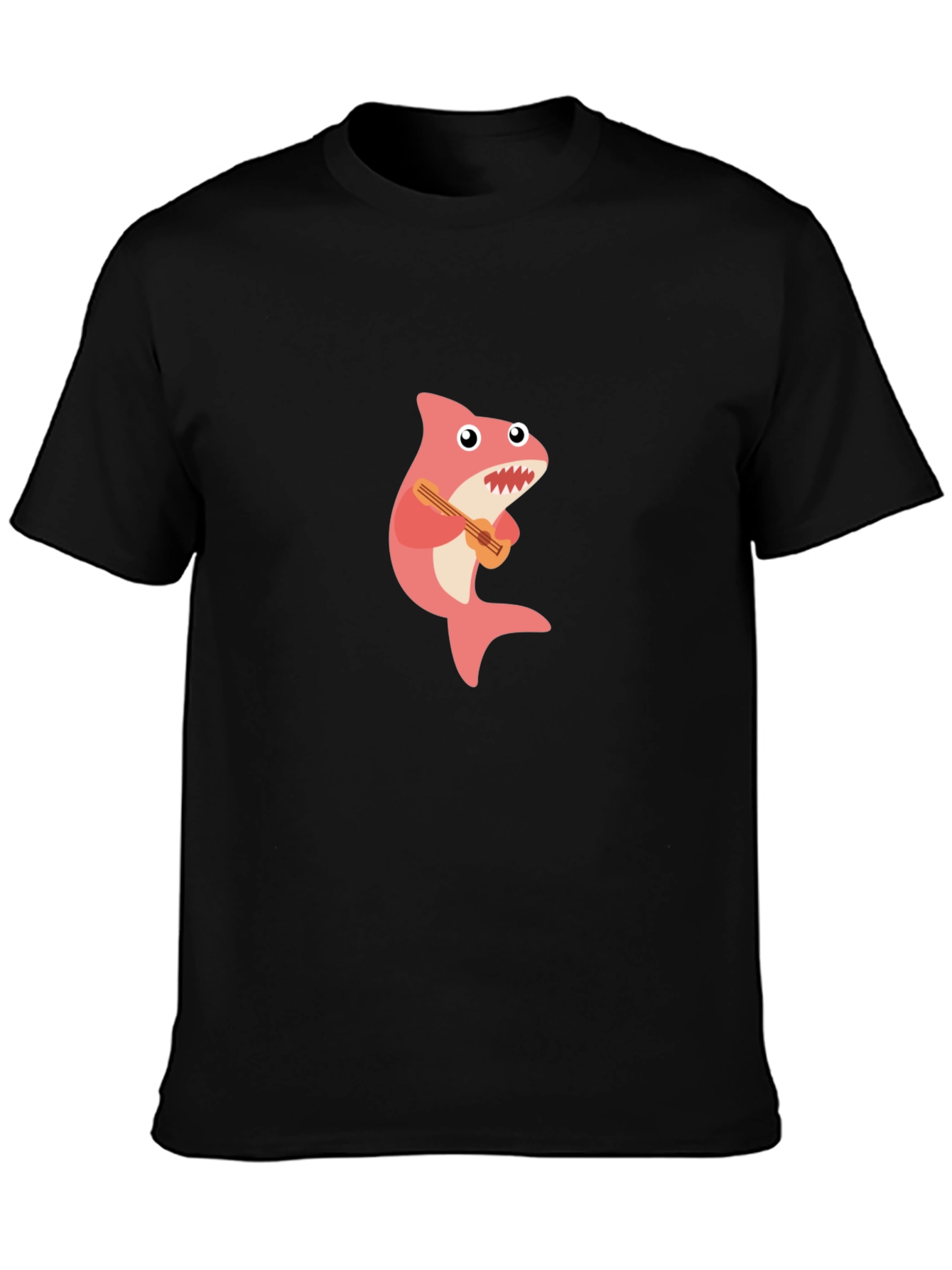Shark Playing Guitar T-Shirt - Fun & Unique!