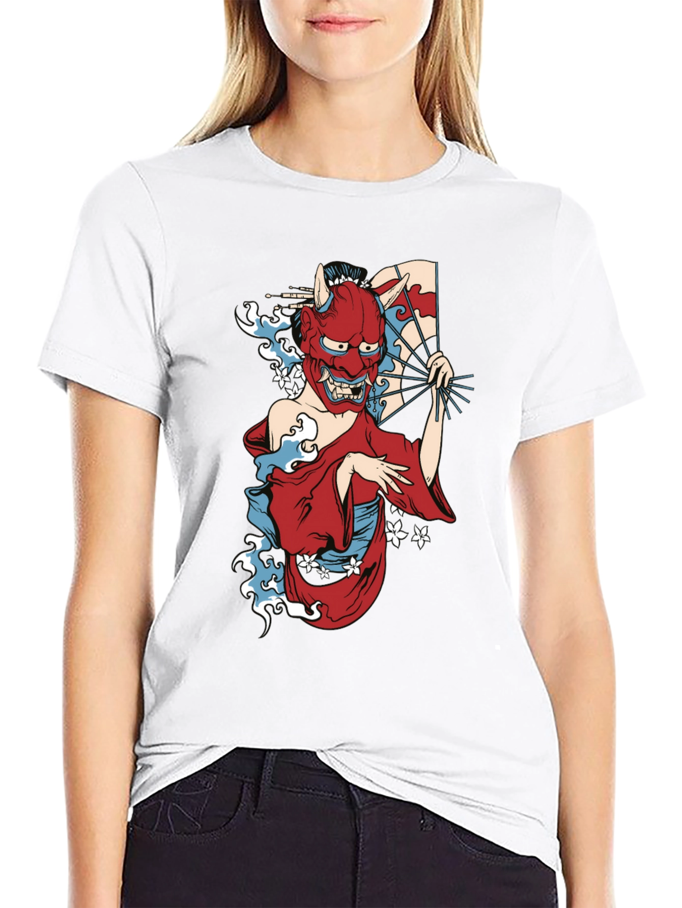 Japanese Oni Mask T-Shirt