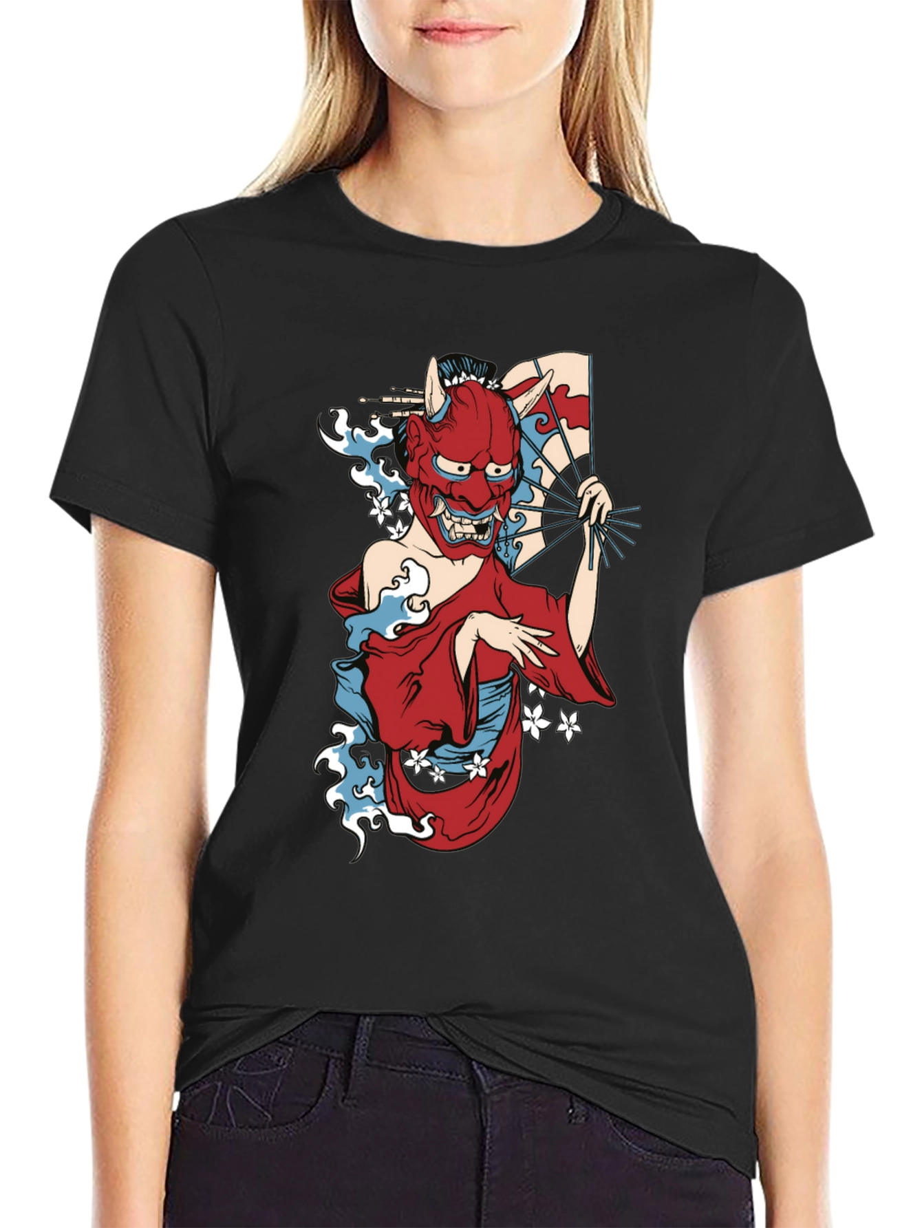 Japanese Oni Mask T-Shirt